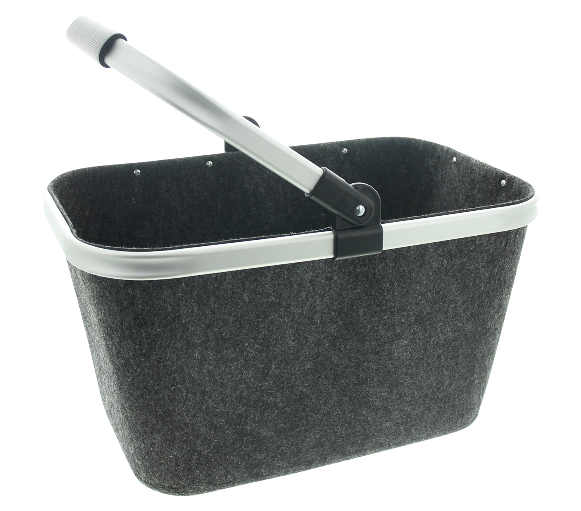 Einkaufskorb "Anthrazit"  im Frank Flechtwaren Online Shop für Einkaufskörbe kaufen