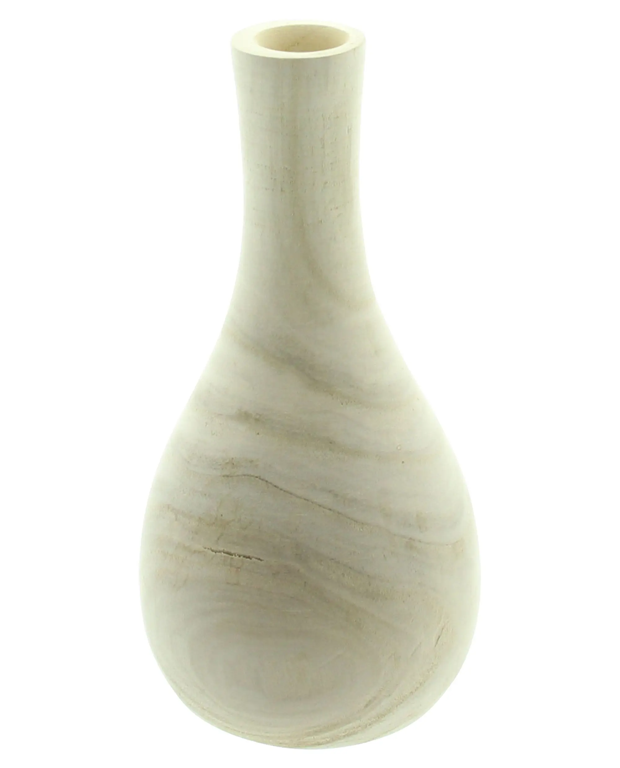 Dekovase "Wood", rund  im Frank Flechtwaren Online Shop für Ostern kaufen