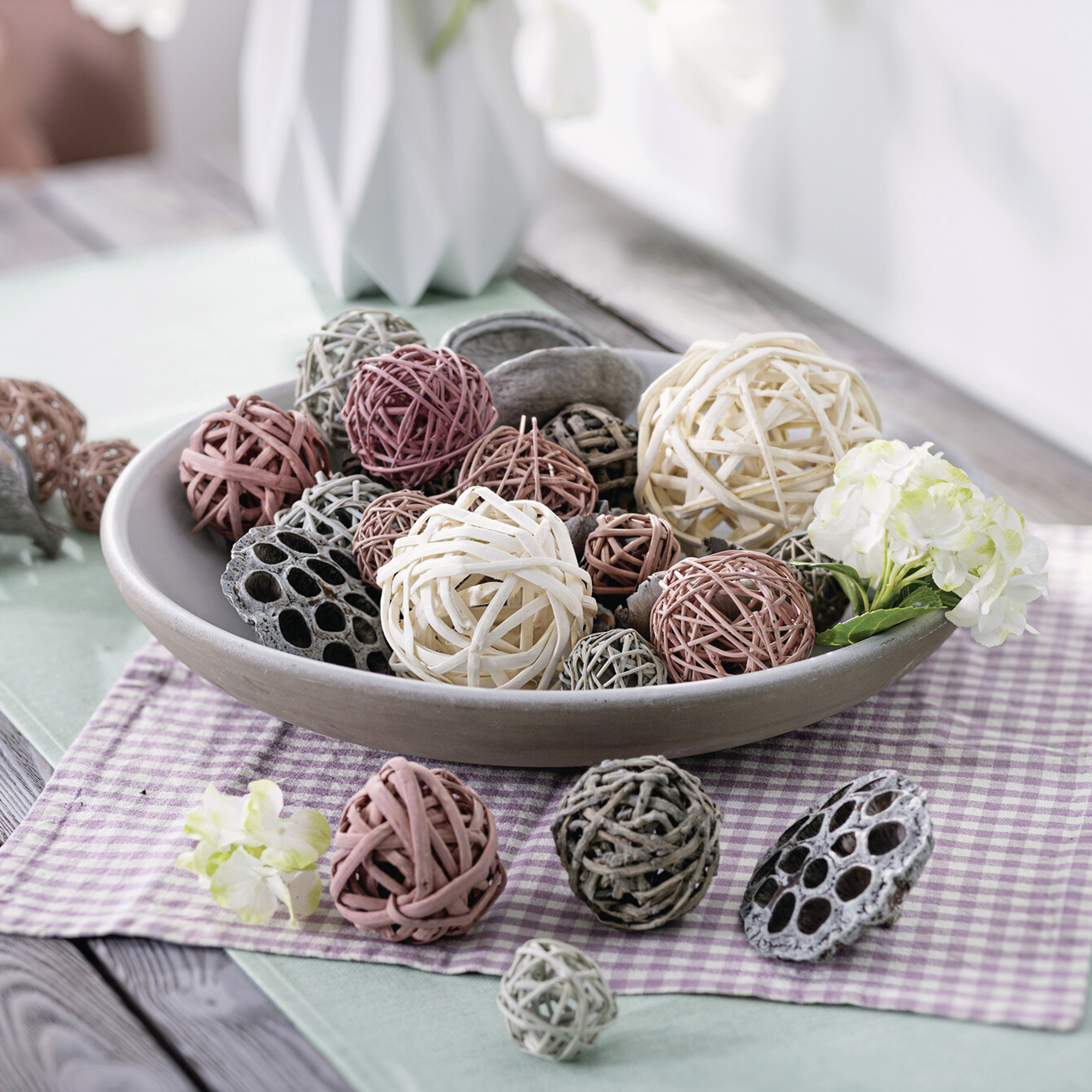 Dekoset "Charme"  im Frank Flechtwaren Online Shop kaufen