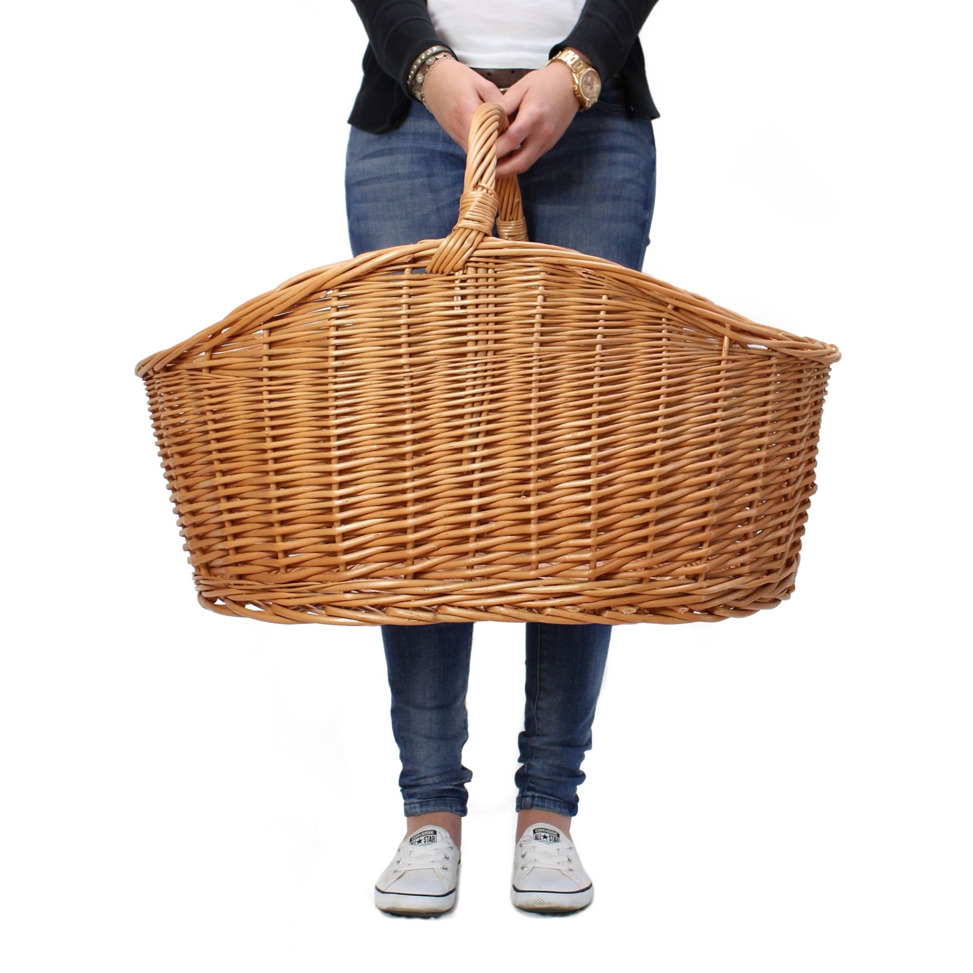 Bügelkorb "Maxi" im Frank Flechtwaren Online Shop für Einkaufskörbe kaufen Bügelkorb "Maxi" im Frank Flechtwaren Online Shop für Einkaufskörbe kaufen