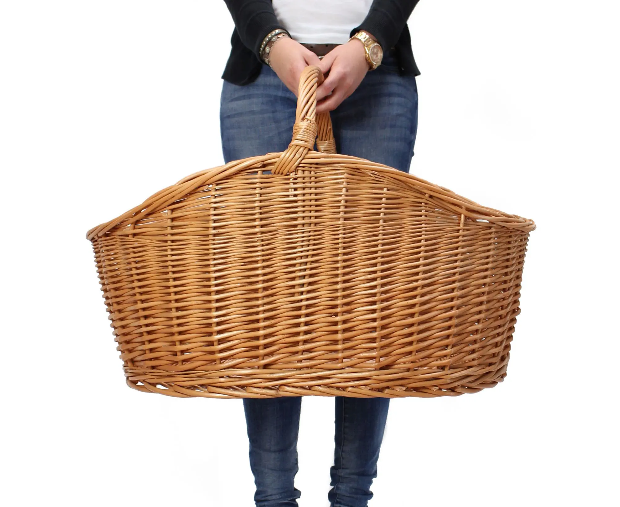 Bügelkorb "Maxi"  im Frank Flechtwaren Online Shop für Korbwaren: Handmade in Europe kaufen