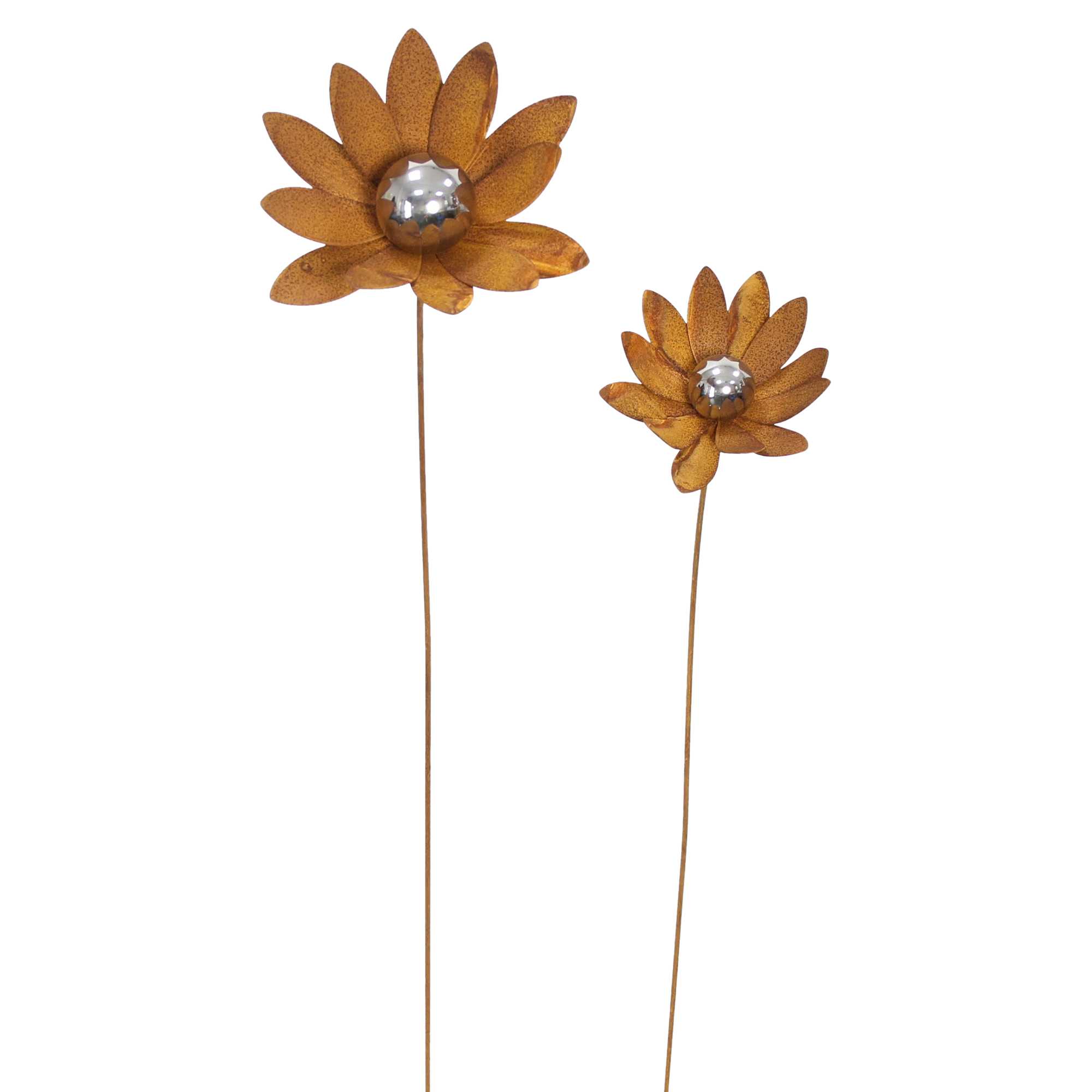 Gartenstecker "Blume", 2er Set im Frank Flechtwaren Online Shop für Gartenstecker kaufen Gartenstecker "Blume", 2er Set im Frank Flechtwaren Online Shop für Gartenstecker kaufen
