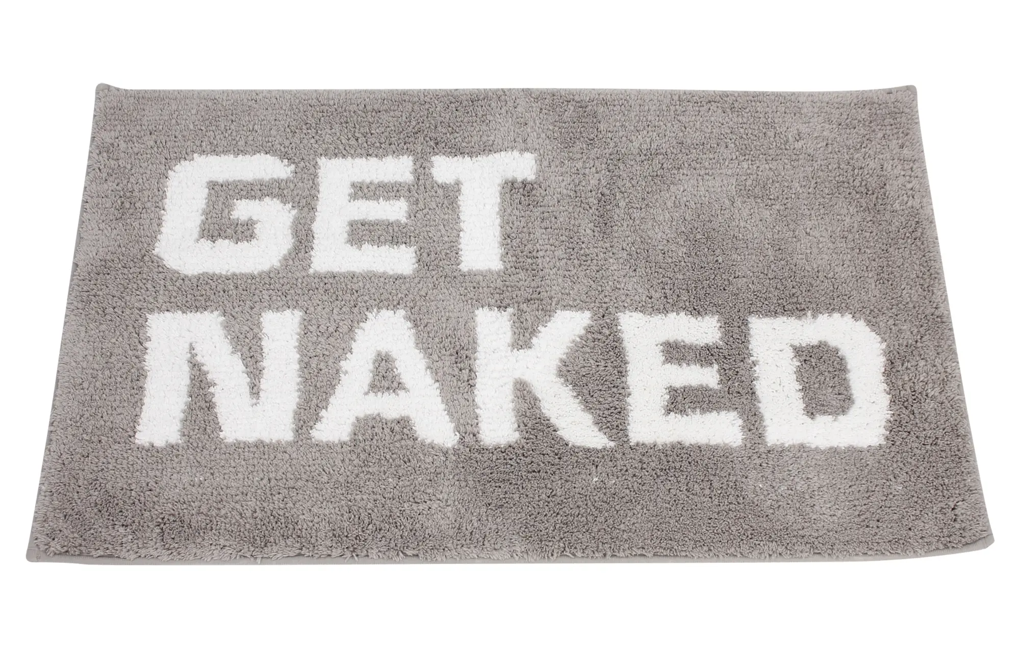 Bodenmatte "Get Naked"  im Frank Flechtwaren Online Shop für Badezimmer kaufen