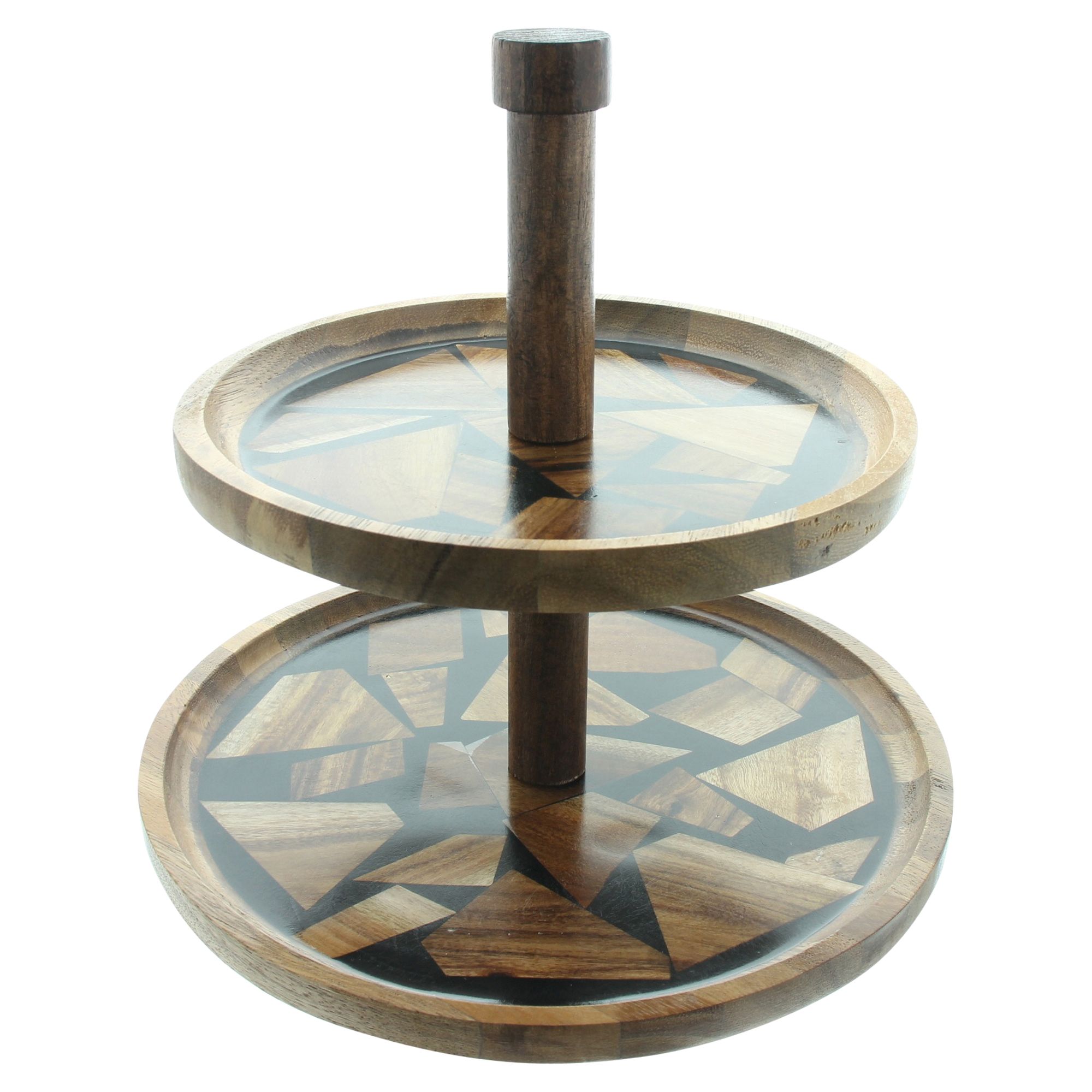 Etagere "Athene"  im Frank Flechtwaren Online Shop für Dekoschalen &amp; -etageren kaufen