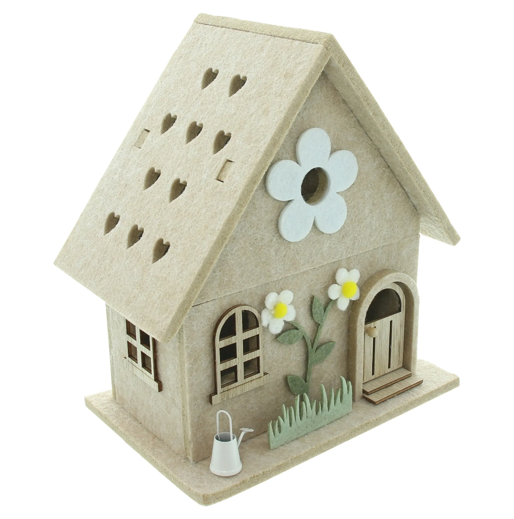 Filzhaus "Frühlingszeit"  im Frank Flechtwaren Online Shop für Aus dem Häuschen kaufen