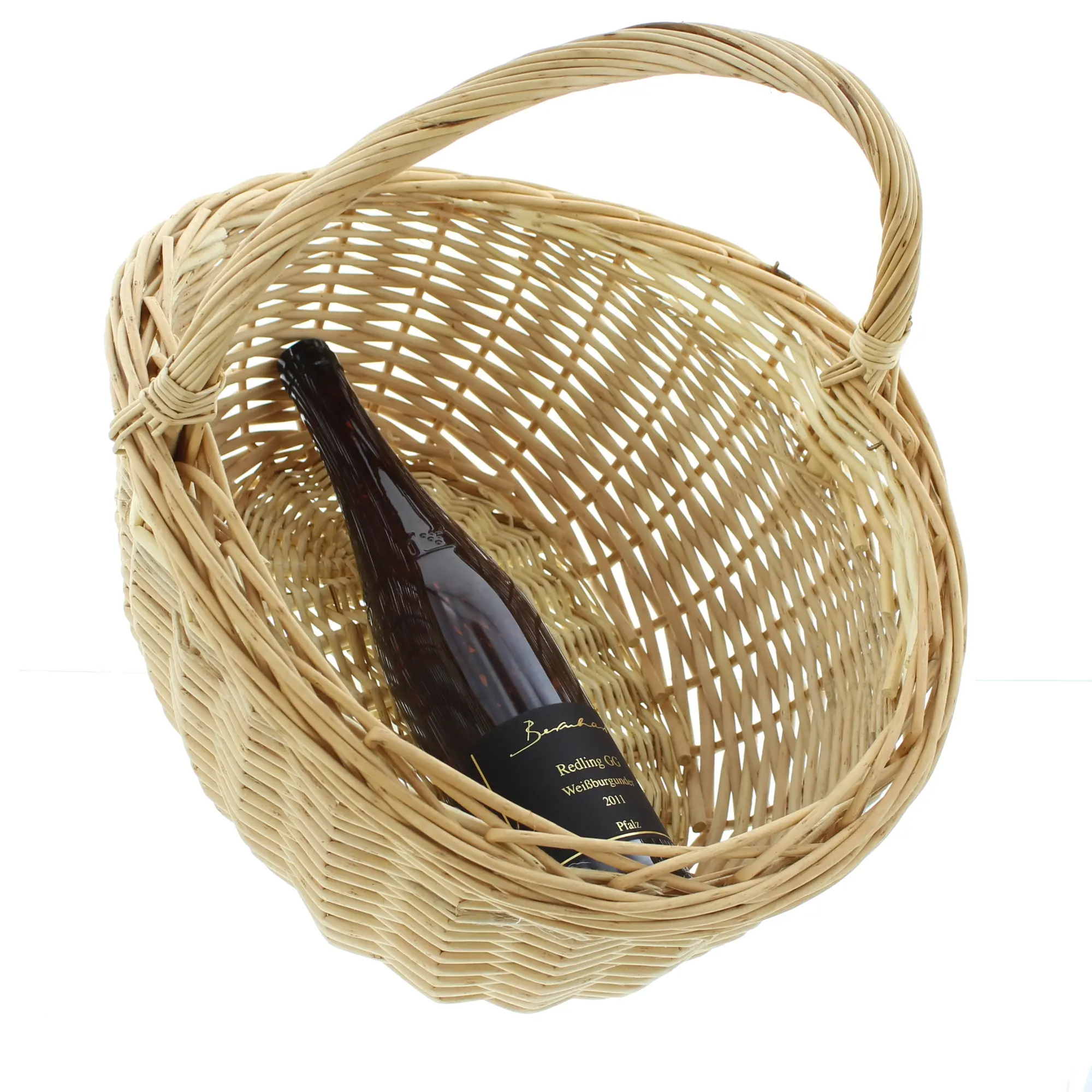 Bügelkorb "Naturweiß", groß  im Frank Flechtwaren Online Shop für Bügelkörbe kaufen