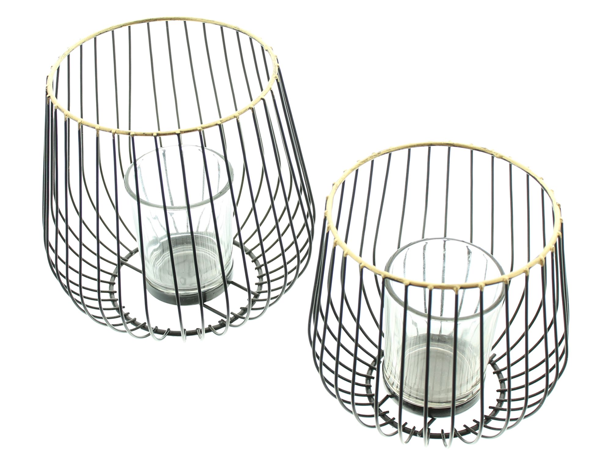 Windlicht "Modern", 2er Set im Frank Flechtwaren Online Shop für Ostern kaufen Windlicht "Modern", 2er Set im Frank Flechtwaren Online Shop für Ostern kaufen