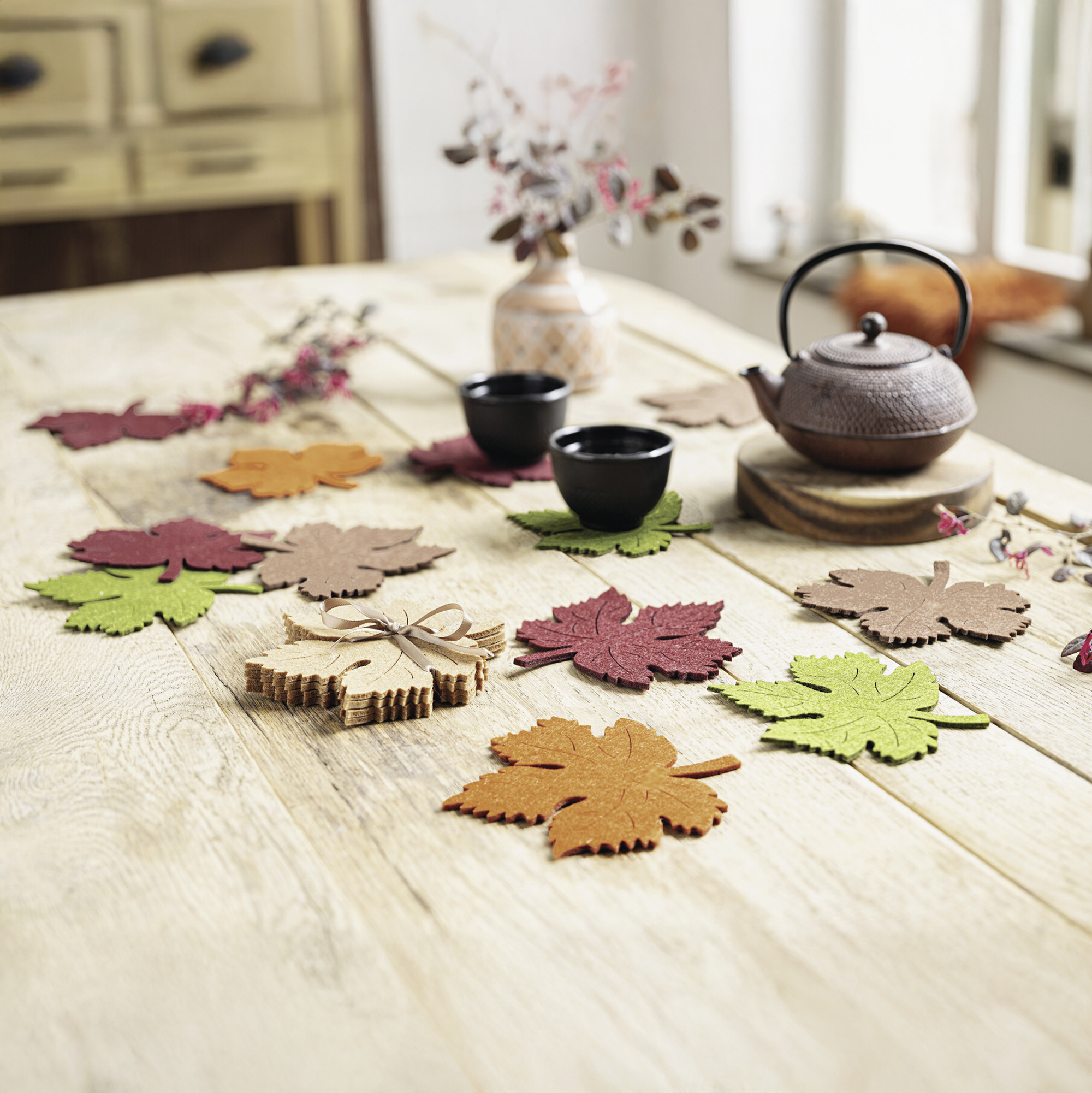 Herbstlaub "Ahorn", 20er Set  im Frank Flechtwaren Online Shop für Herbst kaufen