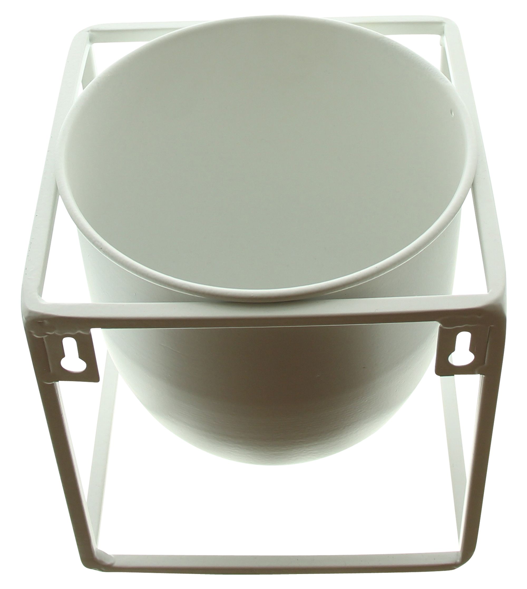 Wandpflanzer "White", klein im Frank Flechtwaren Online Shop für Pflanztöpfe kaufen Wandpflanzer "White", klein im Frank Flechtwaren Online Shop für Pflanztöpfe kaufen