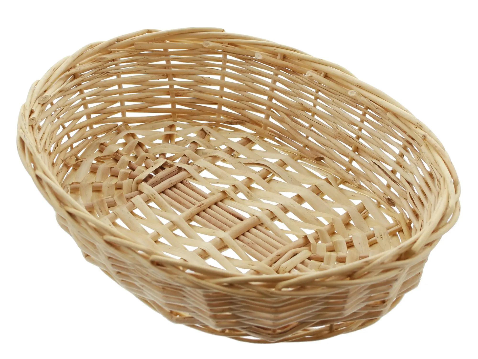 Schale "Naturweiß", oval  im Frank Flechtwaren Online Shop für Schalen kaufen