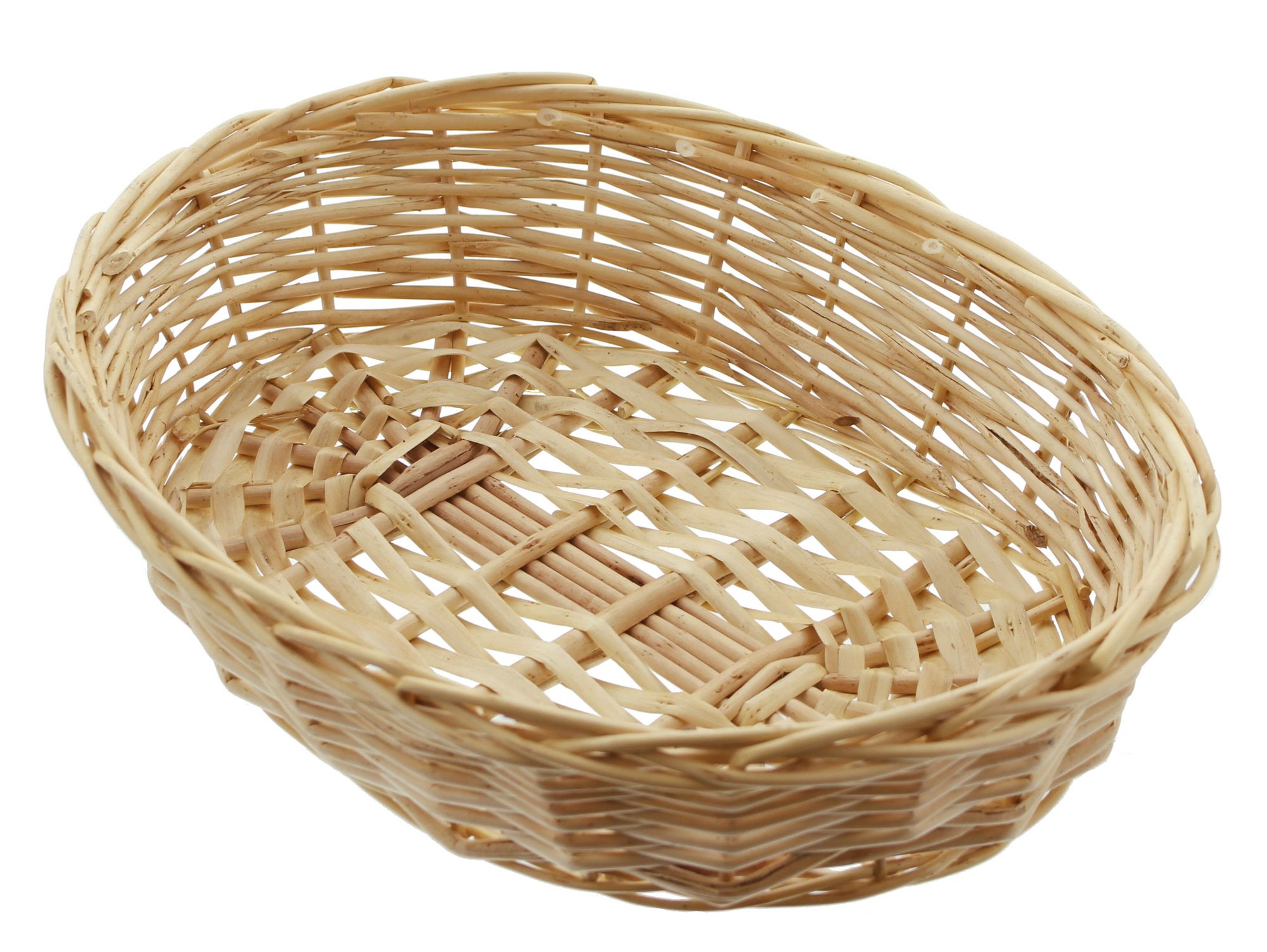 Schale "Naturweiß", oval  im Frank Flechtwaren Online Shop für Schalen kaufen
