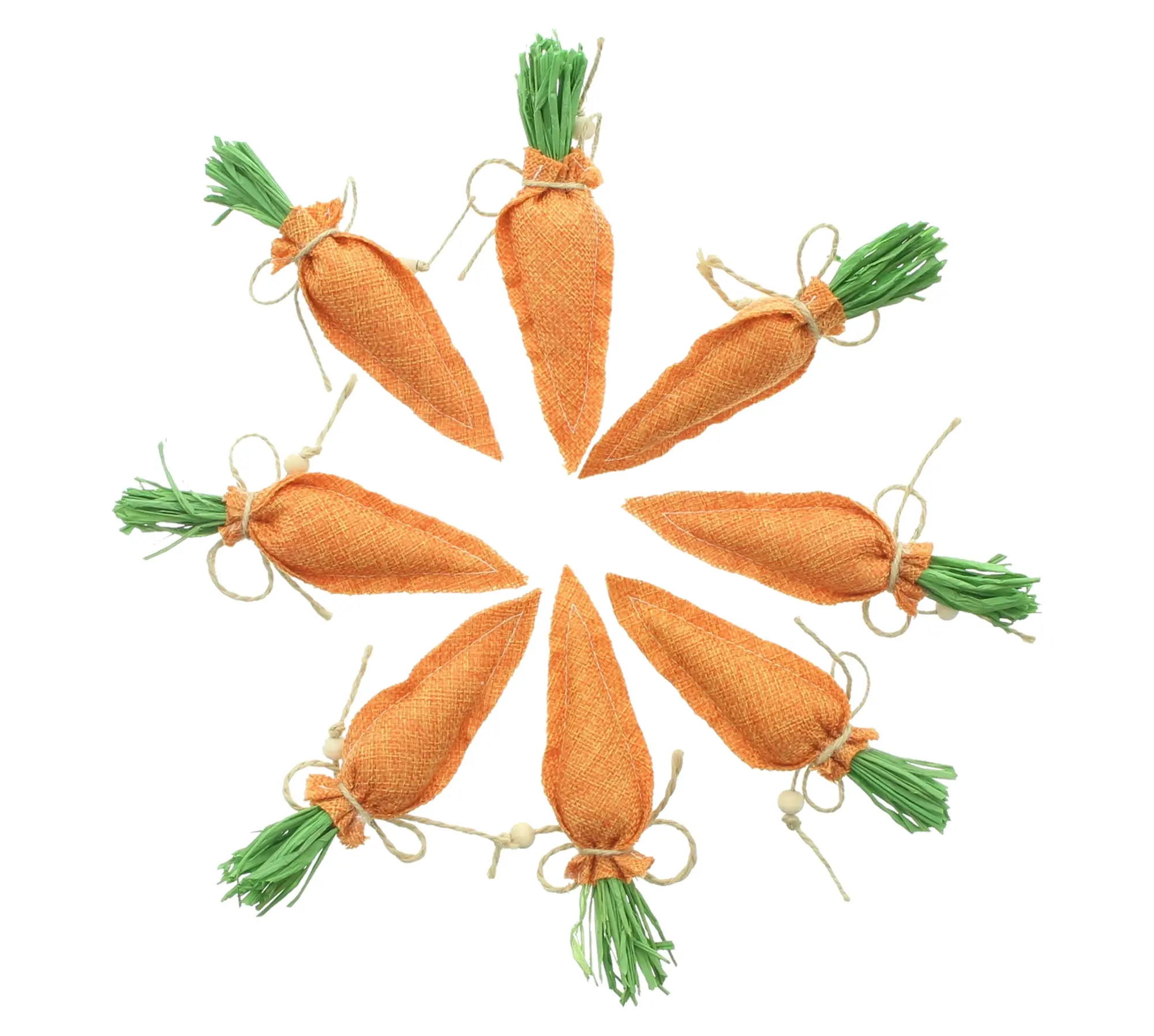 Osterdeko "Karotten", 8er Set  im Frank Flechtwaren Online Shop für Gerade eingetroffen kaufen