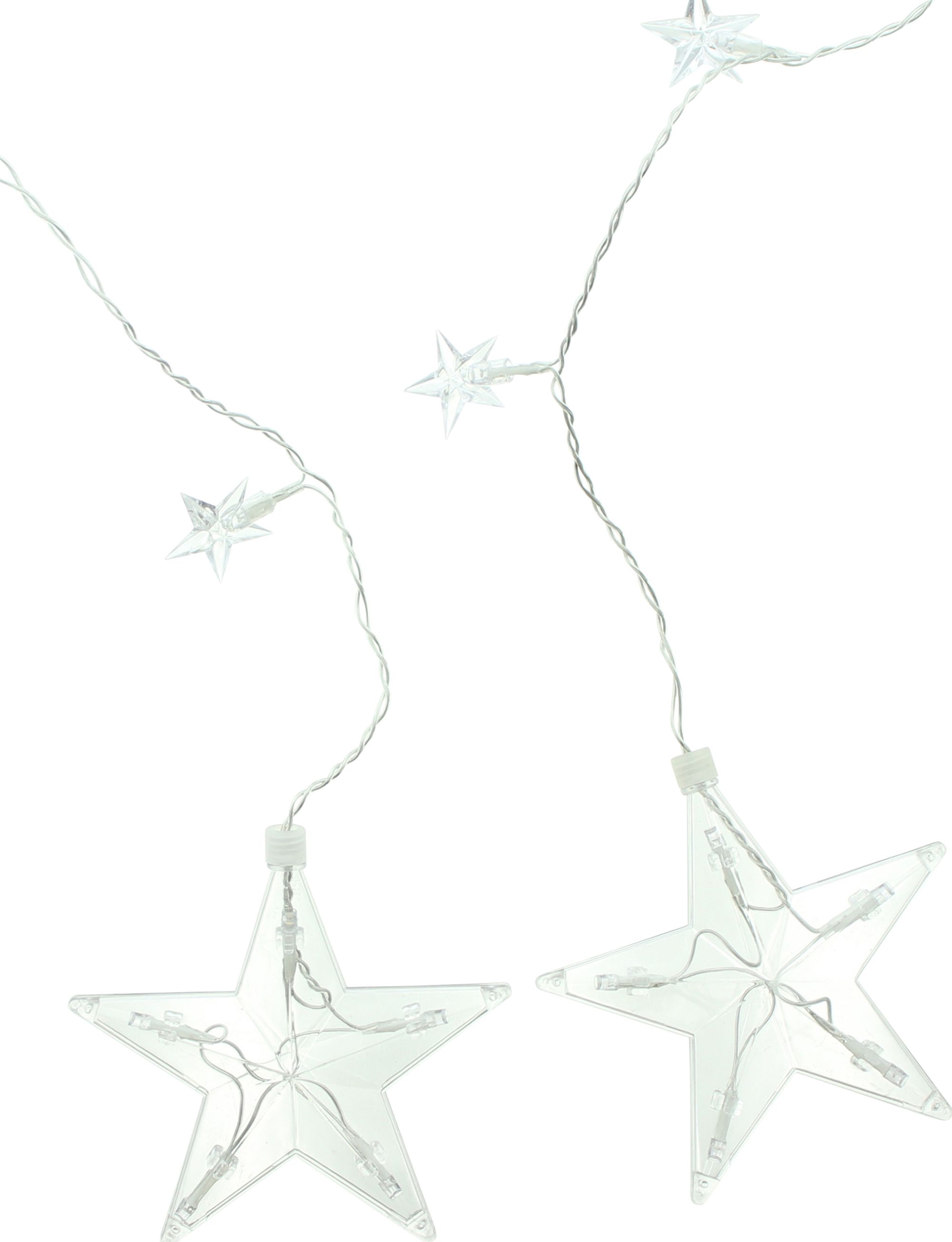 LED-Lichtervorhang "Sternenregen"  im Frank Flechtwaren Online Shop für LED-Lichterketten kaufen