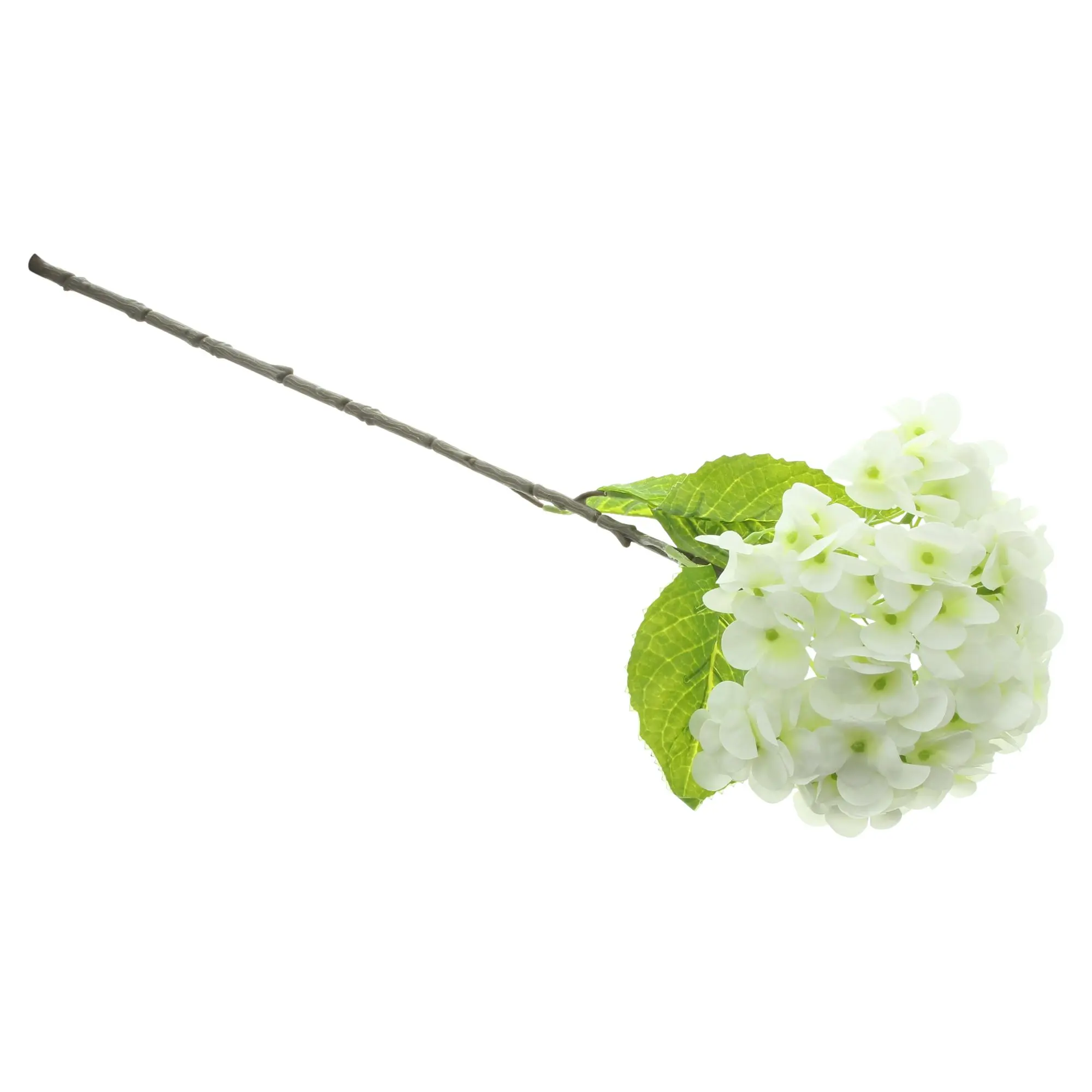 Kunstblume "Weiße Hortensie"  im Frank Flechtwaren Online Shop für Kunstpflanzen kaufen