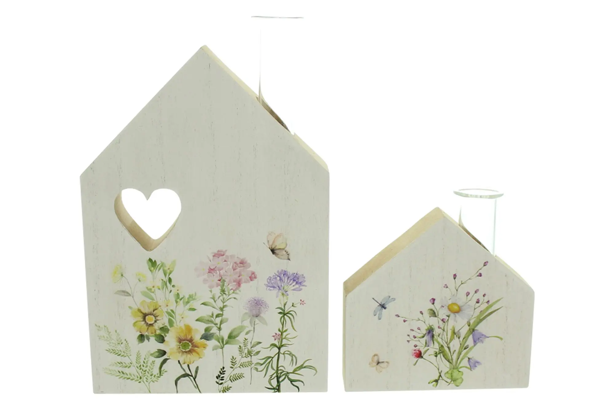 Haus mit Vase "Blumenwiese", 2er Set im Frank Flechtwaren Online Shop für Ostern kaufen Haus mit Vase "Blumenwiese", 2er Set im Frank Flechtwaren Online Shop für Ostern kaufen
