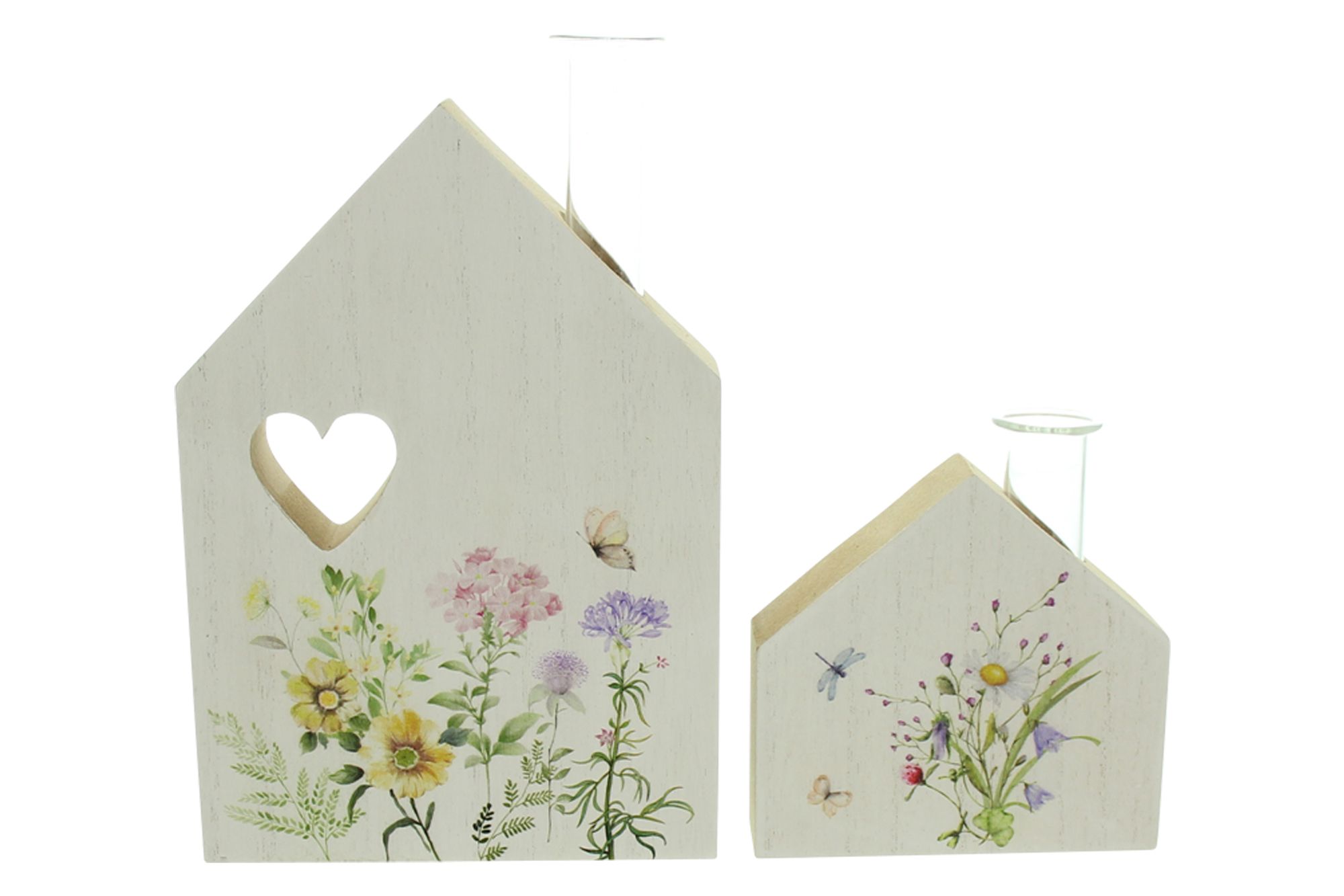 Haus mit Vase "Blumenwiese", 2er Set im Frank Flechtwaren Online Shop für Ostern kaufen Haus mit Vase "Blumenwiese", 2er Set im Frank Flechtwaren Online Shop für Ostern kaufen