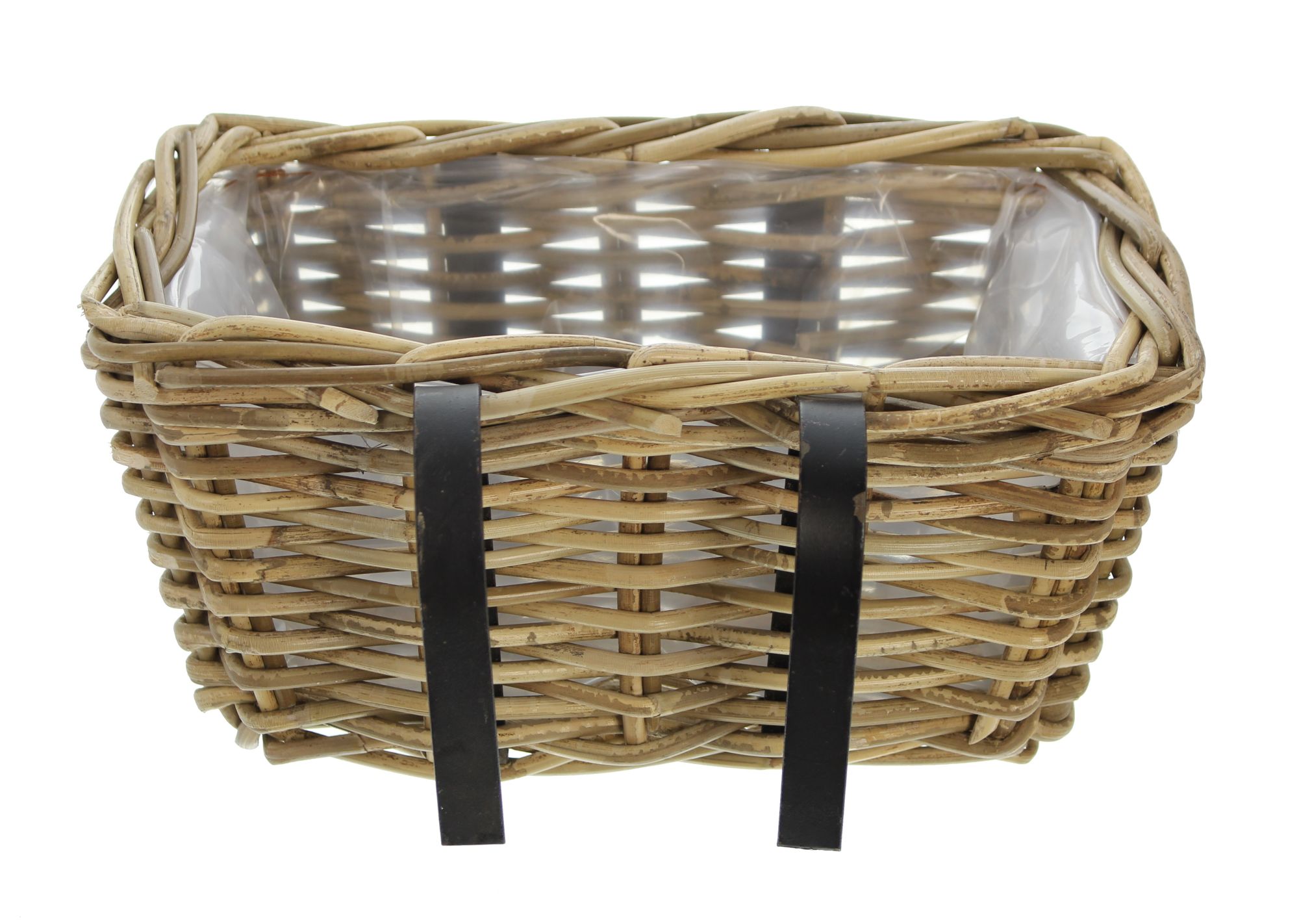 Balkonpflanzer "Rattan", klein im Frank Flechtwaren Online Shop für Pflanztöpfe kaufen Balkonpflanzer "Rattan", klein im Frank Flechtwaren Online Shop für Pflanztöpfe kaufen