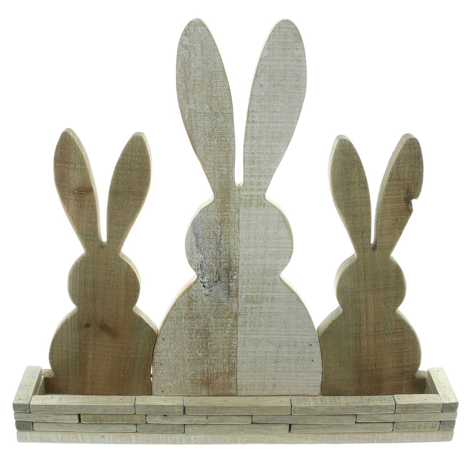 Hasendeko "Dreierlei"  im Frank Flechtwaren Online Shop für Ostern kaufen