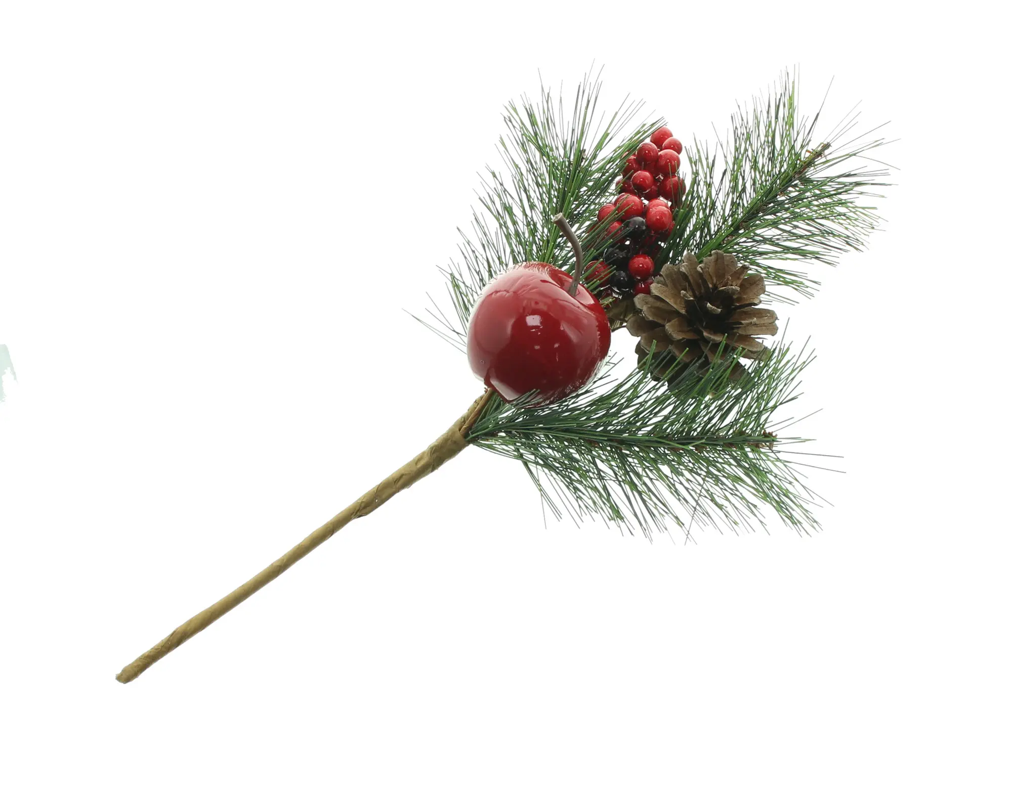 Kiefernzweig "Weihnachten"  im Frank Flechtwaren Online Shop kaufen