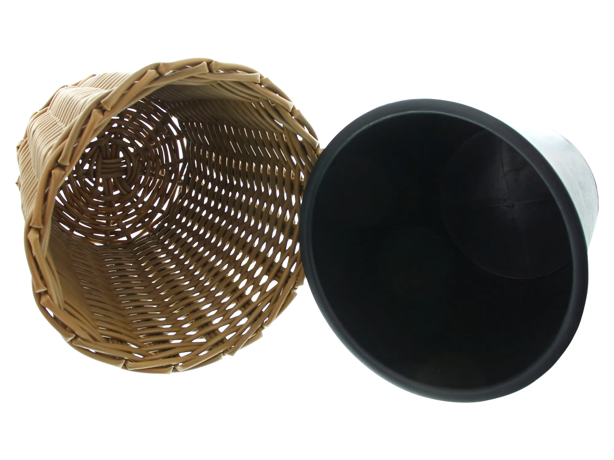 Übertopf "Polyrattan"  im Frank Flechtwaren Online Shop für Übertöpfe kaufen