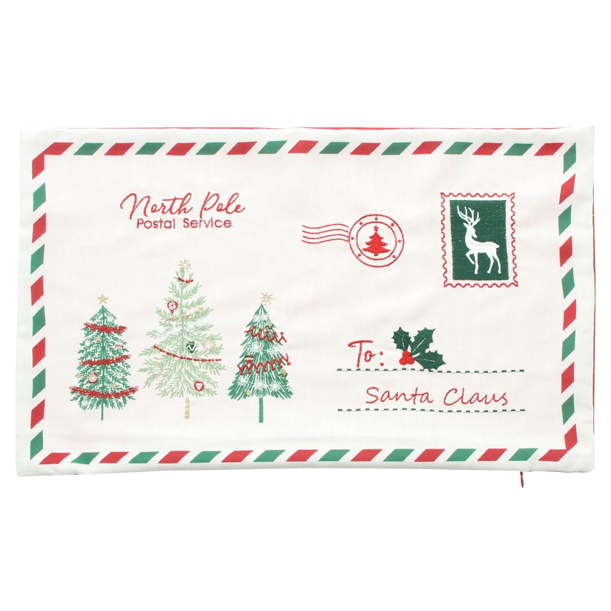 Kissenhülle "Christmas Mail"  im Frank Flechtwaren Online Shop für Weihnachtliche Kissen &amp; Kissenhüllen kaufen