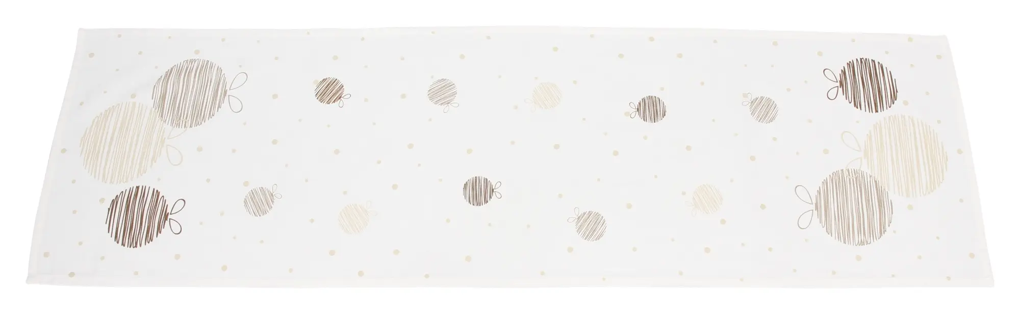 Tischläufer "Christbaumkugeln"  im Frank Flechtwaren Online Shop für Weihnachten kaufen