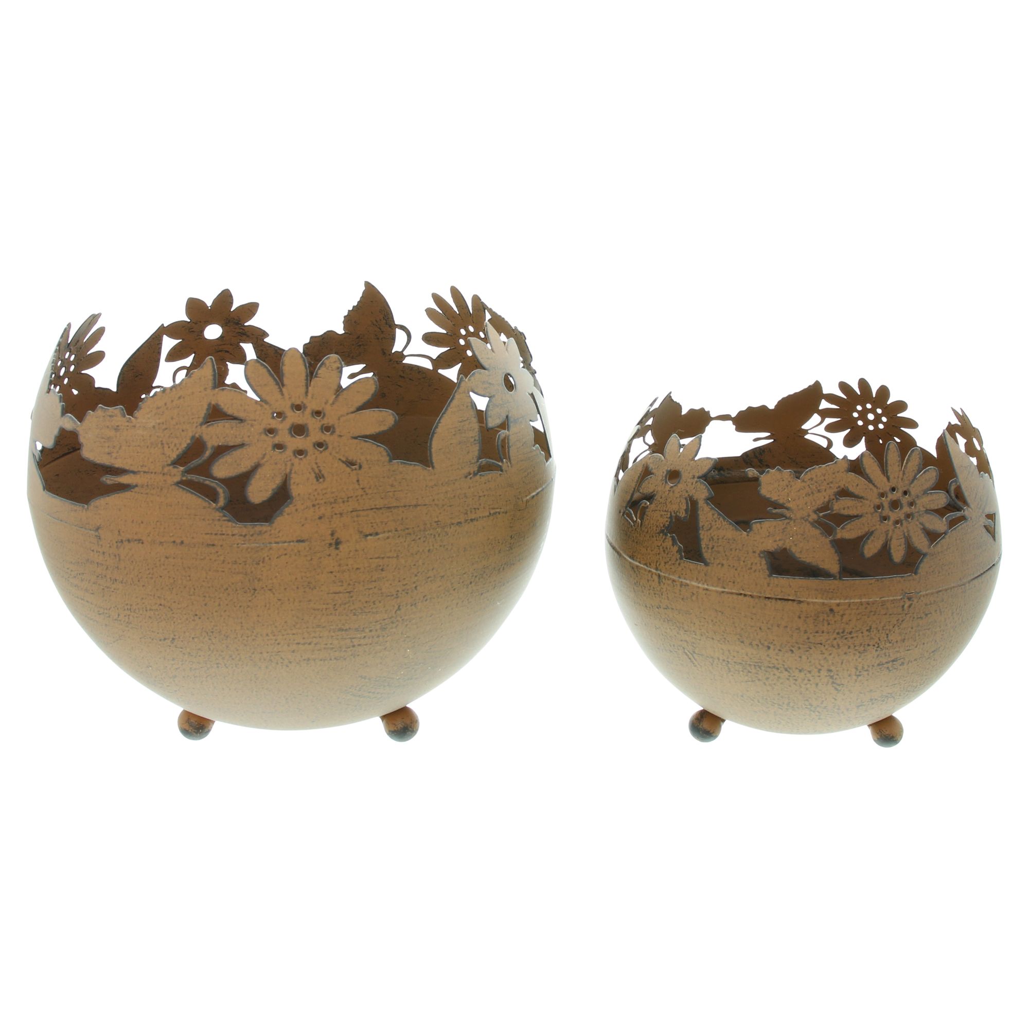 Windlicht "Wiese", 2er Set  im Frank Flechtwaren Online Shop für Ostern kaufen