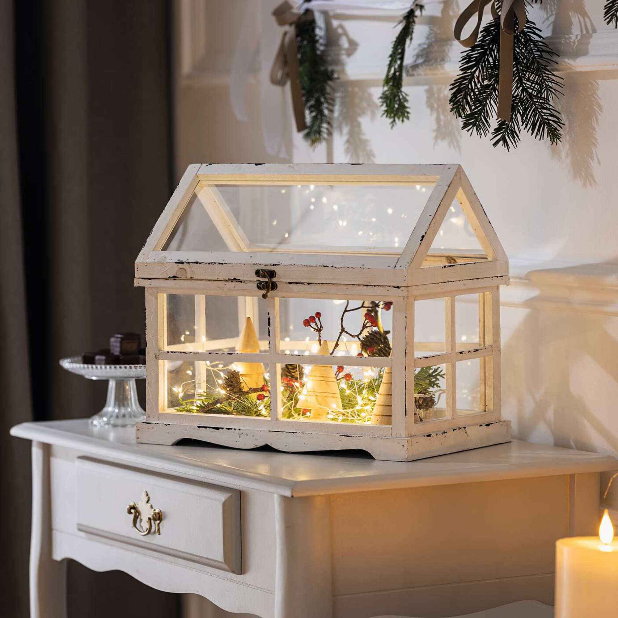 Gewächshaus "Shabby" im Frank Flechtwaren Online Shop für Ostern kaufen Gewächshaus "Shabby" im Frank Flechtwaren Online Shop für Ostern kaufen