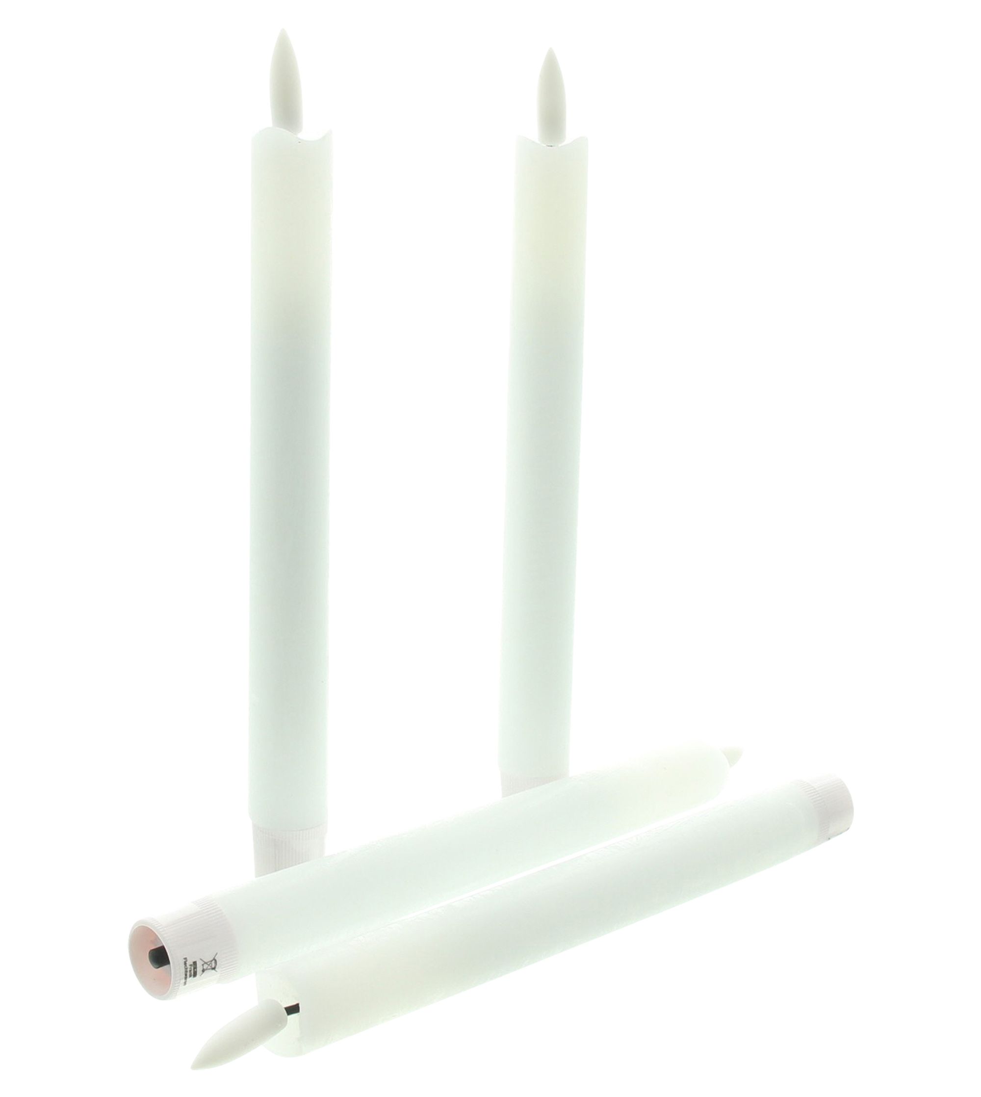 LED-Stabkerze "Classical", 4er Set  im Frank Flechtwaren Online Shop für Kerzen &amp; LED-Kerzen kaufen