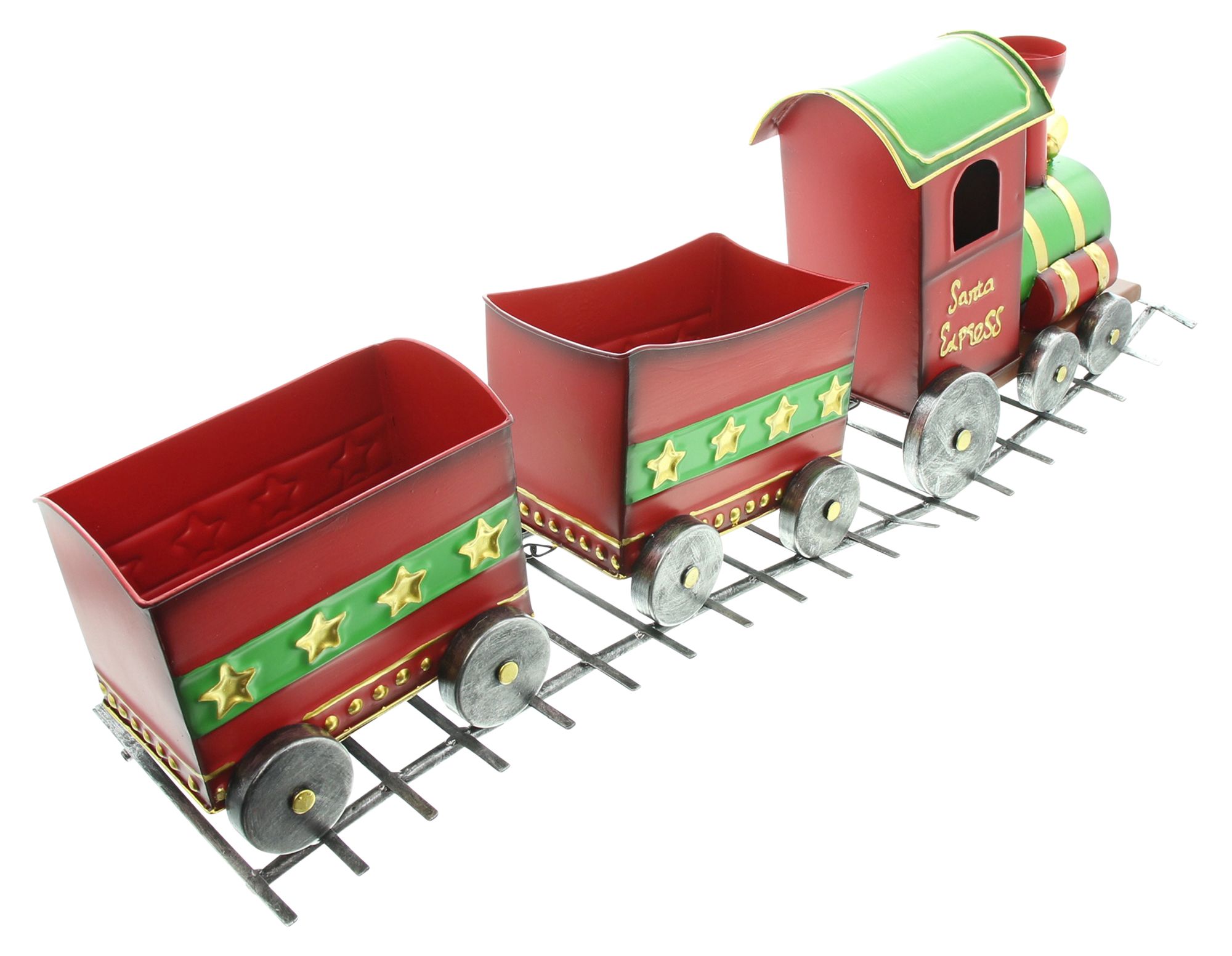 Metallzug "Santa" im Frank Flechtwaren Online Shop für Weihnachten kaufen Metallzug "Santa" im Frank Flechtwaren Online Shop für Weihnachten kaufen