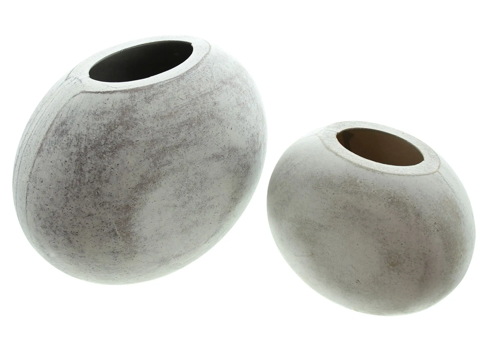 Dekovase "White", 2er Set  im Frank Flechtwaren Online Shop für Ostern kaufen