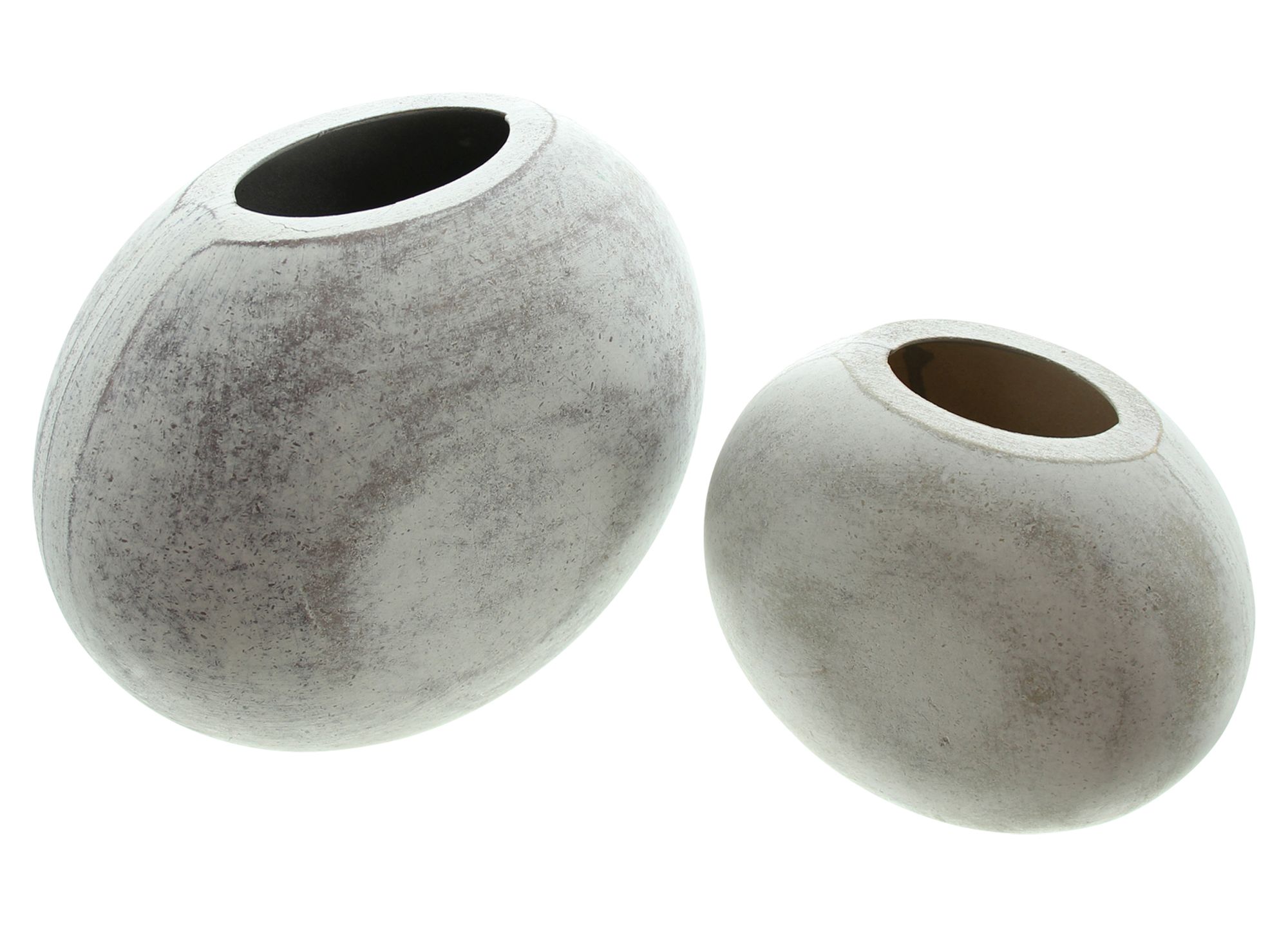 Dekovase "White", 2er Set im Frank Flechtwaren Online Shop für Ostern kaufen Dekovase "White", 2er Set im Frank Flechtwaren Online Shop für Ostern kaufen
