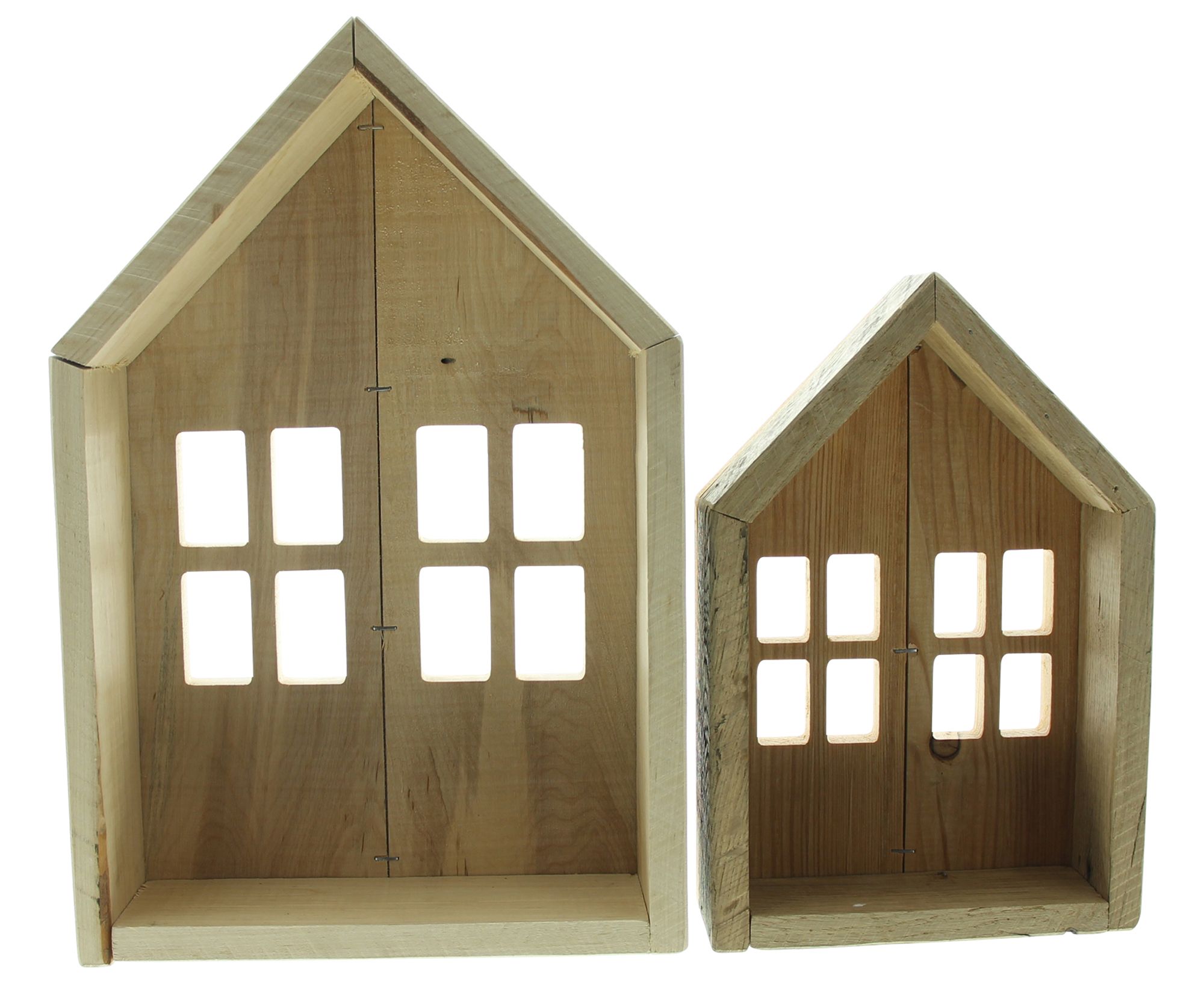 Holzdeko "Häuschen", 2er Set im Frank Flechtwaren Online Shop für Ostern kaufen Holzdeko "Häuschen", 2er Set im Frank Flechtwaren Online Shop für Ostern kaufen