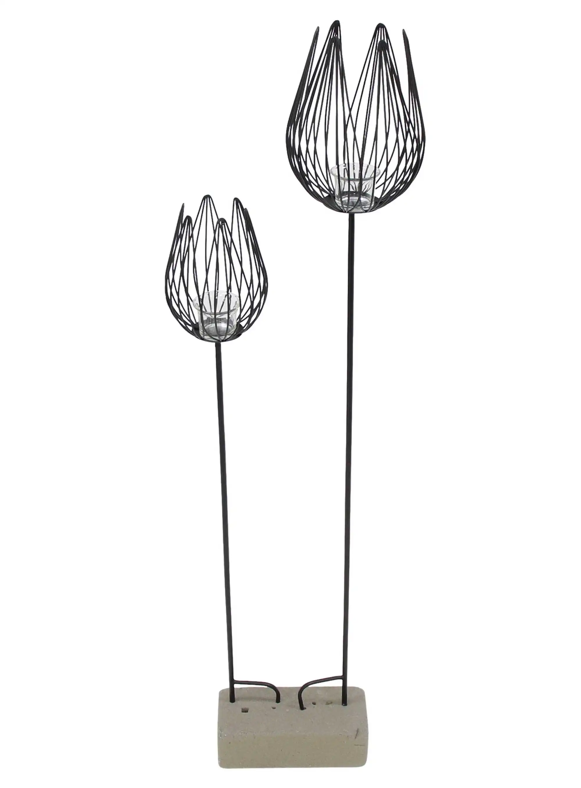 Gartenstecker "Windlicht", 2er Set  im Frank Flechtwaren Online Shop für Gartenstecker kaufen