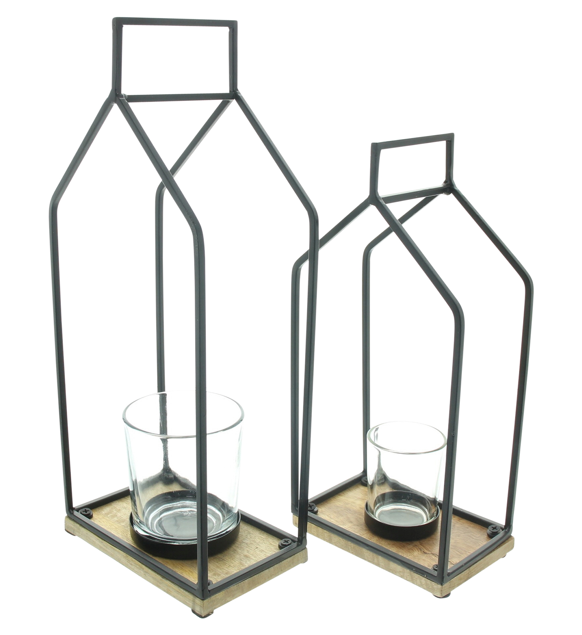 Windlicht "Haus", 2er Set  im Frank Flechtwaren Online Shop für Gerade eingetroffen kaufen