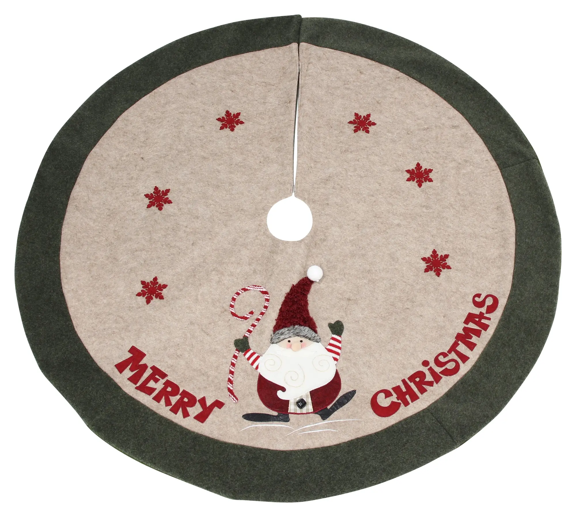 Christbaumdecke "Wichtel"  im Frank Flechtwaren Online Shop für Christbaumdecken kaufen