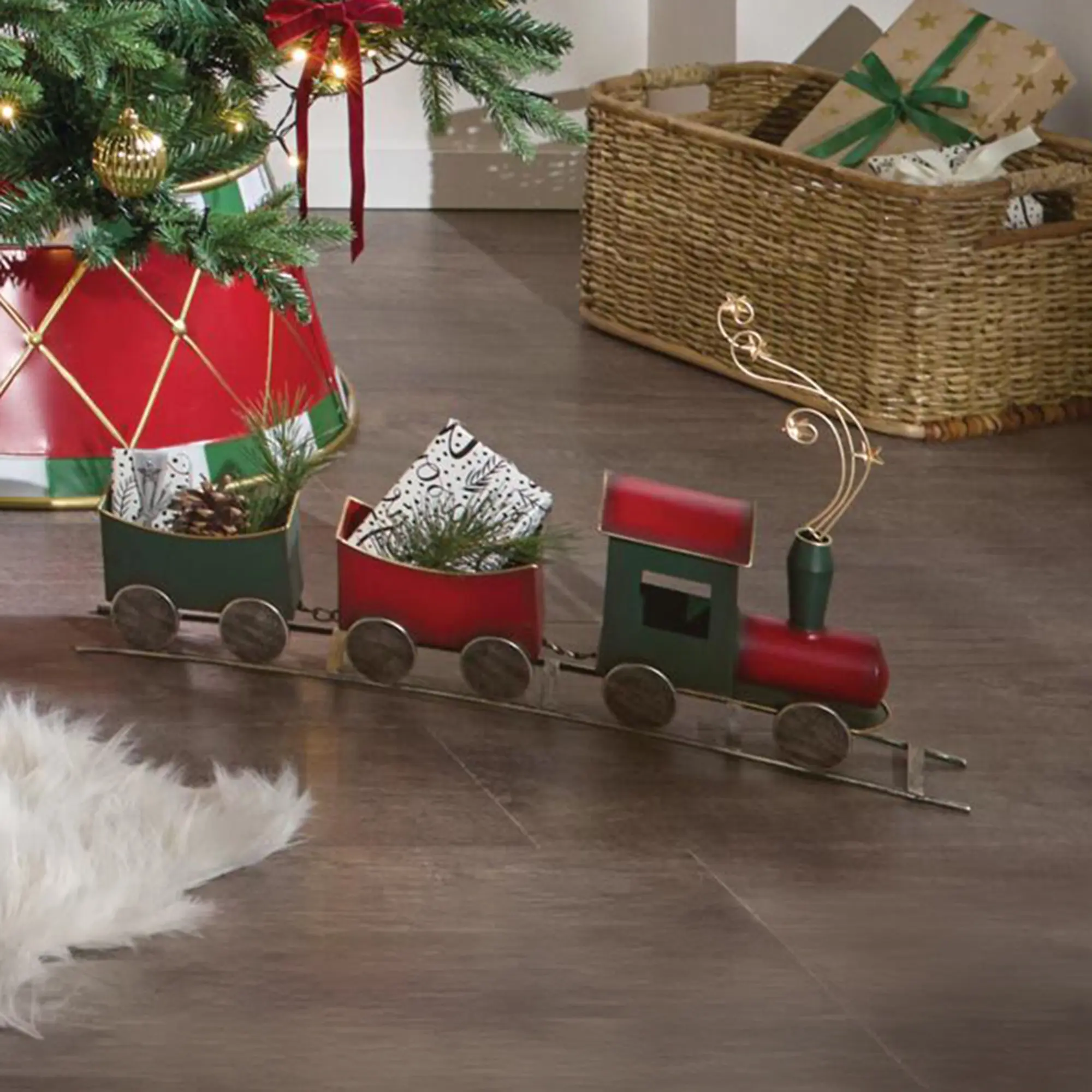 Deko-Zug "Weihnachten"  im Frank Flechtwaren Online Shop kaufen