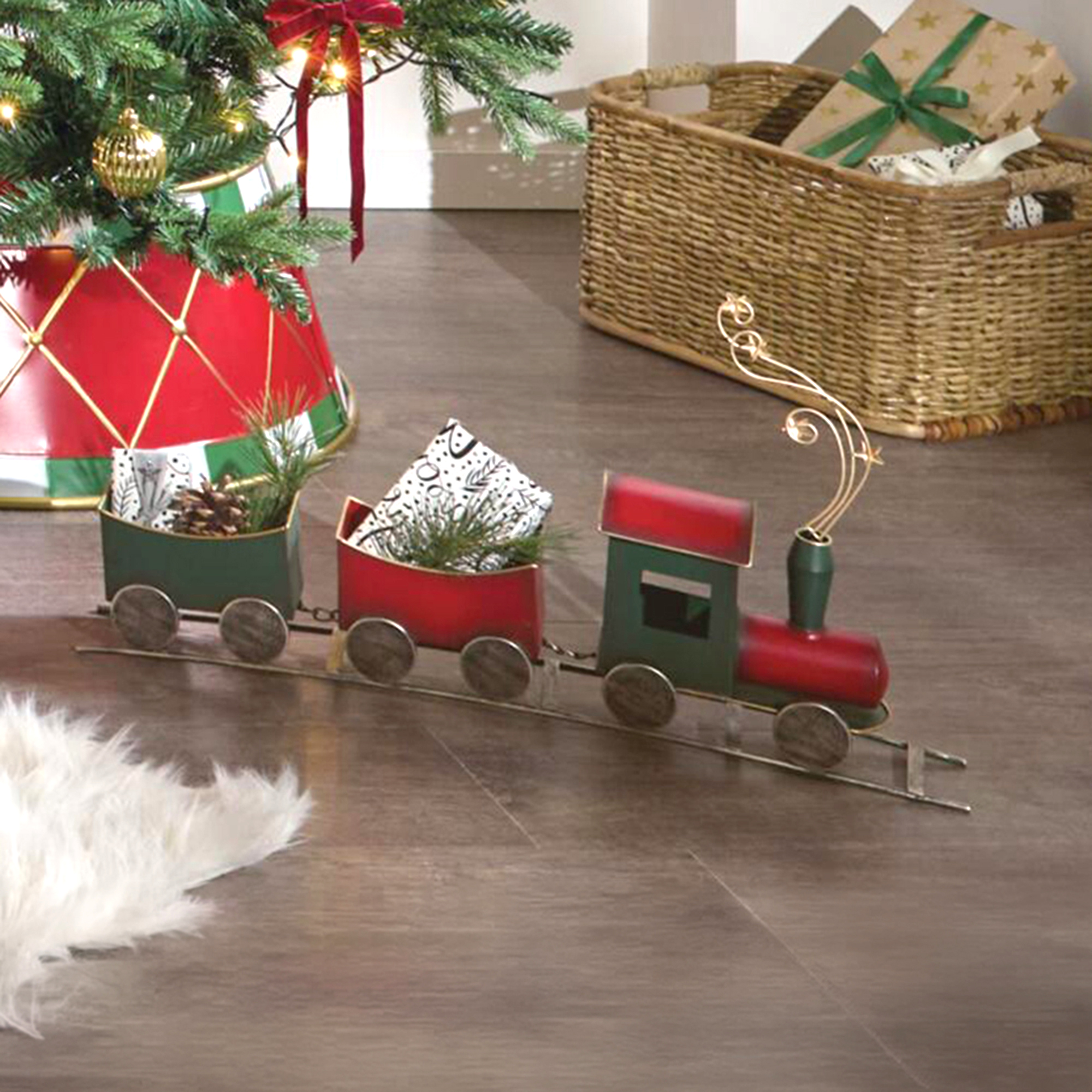 Deko-Zug "Weihnachten"  im Frank Flechtwaren Online Shop kaufen