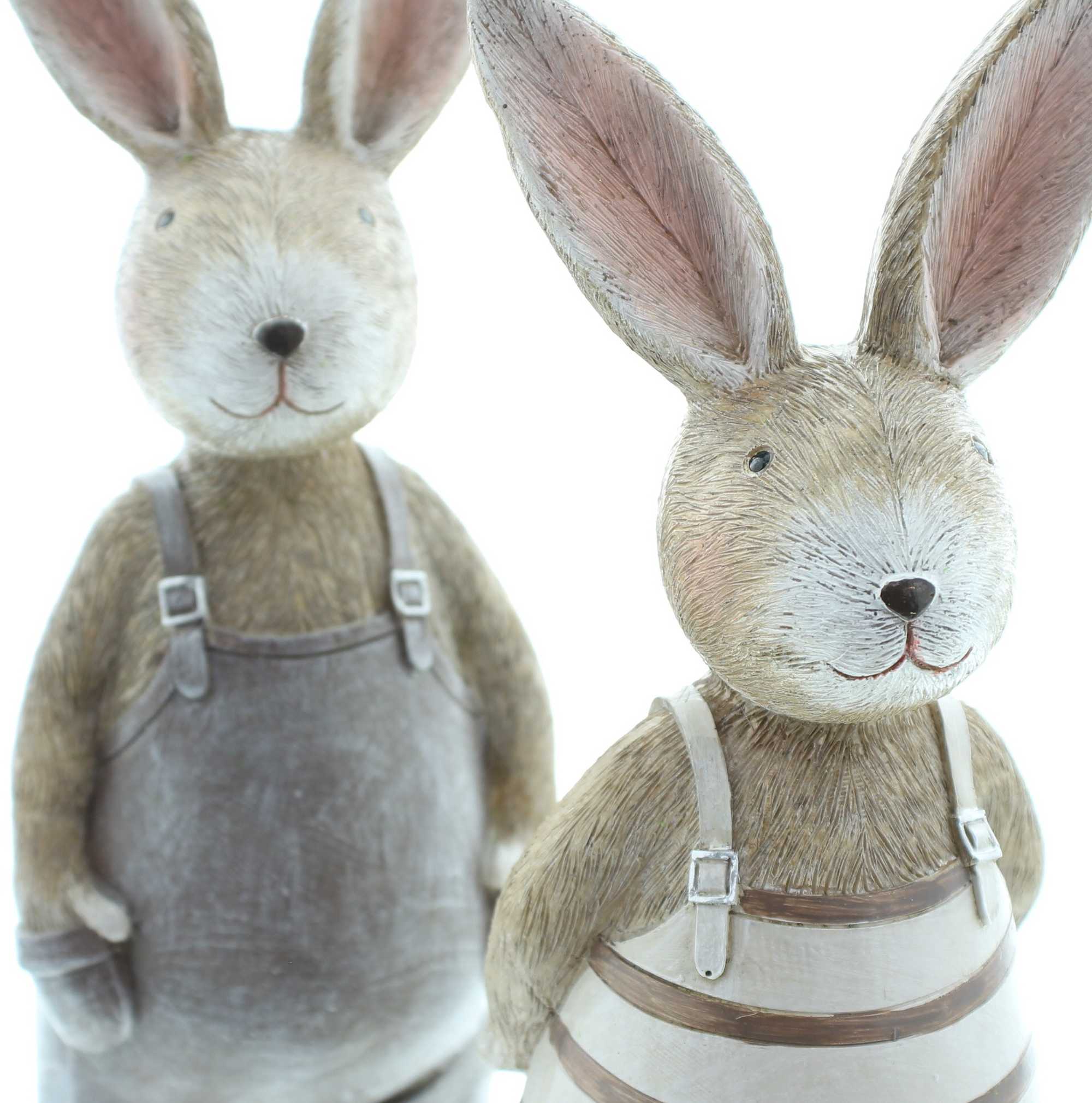 Hase "Lio &amp; Mia", 2er Set  im Frank Flechtwaren Online Shop für Hasen &amp; Co kaufen