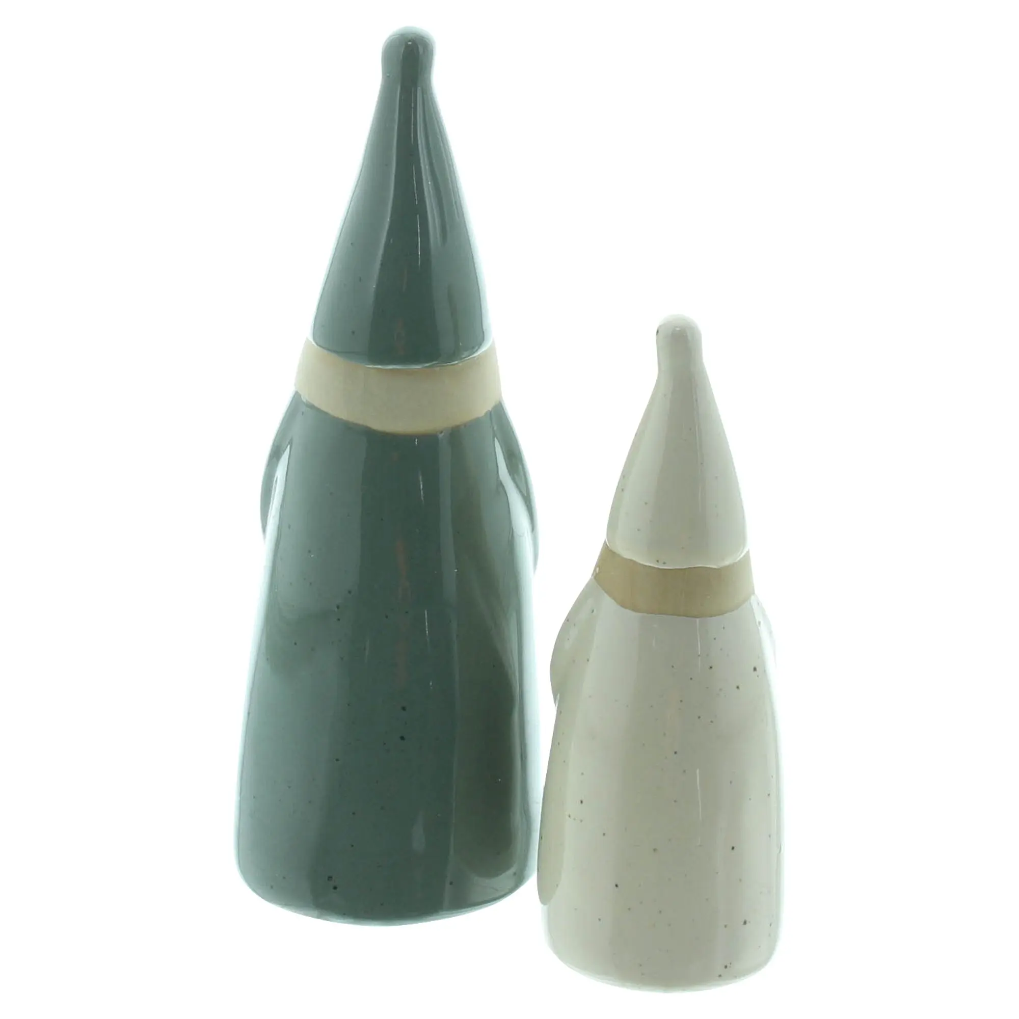 Deko-Santa "Gloss", 2er Set  im Frank Flechtwaren Online Shop für Weihnachtsmänner kaufen