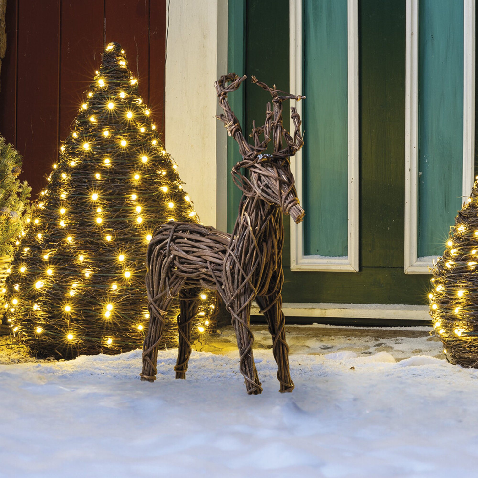 Figur "Rentier"  im Frank Flechtwaren Online Shop kaufen