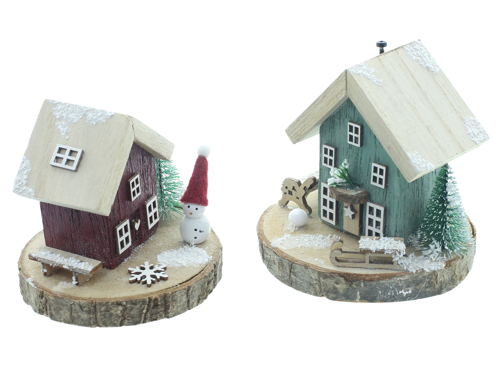 Dekohaus "Winterzeit", 2er Set im Frank Flechtwaren Online Shop für Gerade eingetroffen kaufen Dekohaus "Winterzeit", 2er Set im Frank Flechtwaren Online Shop für Gerade eingetroffen kaufen