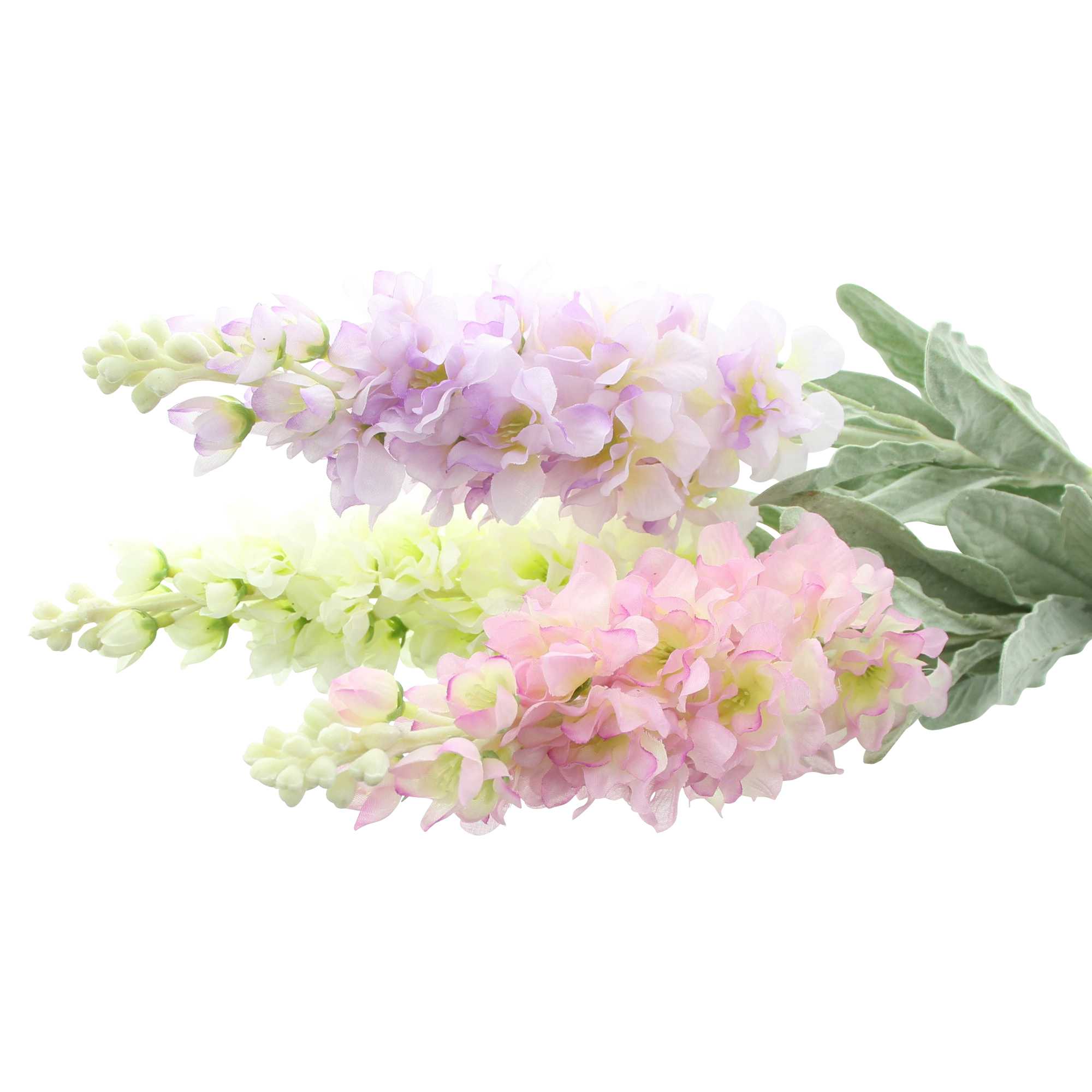 Blume "Levkoje", 3er Set im Frank Flechtwaren Online Shop für Kunstpflanzen kaufen Blume "Levkoje", 3er Set im Frank Flechtwaren Online Shop für Kunstpflanzen kaufen