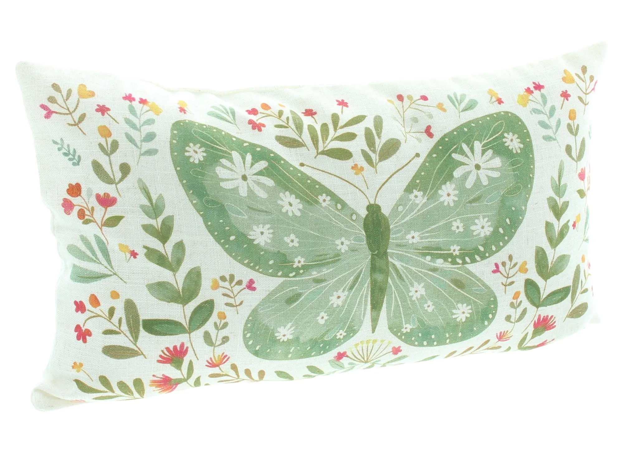 Kissenhülle "Blumenschmetterling"  im Frank Flechtwaren Online Shop für Kissenhüllen kaufen