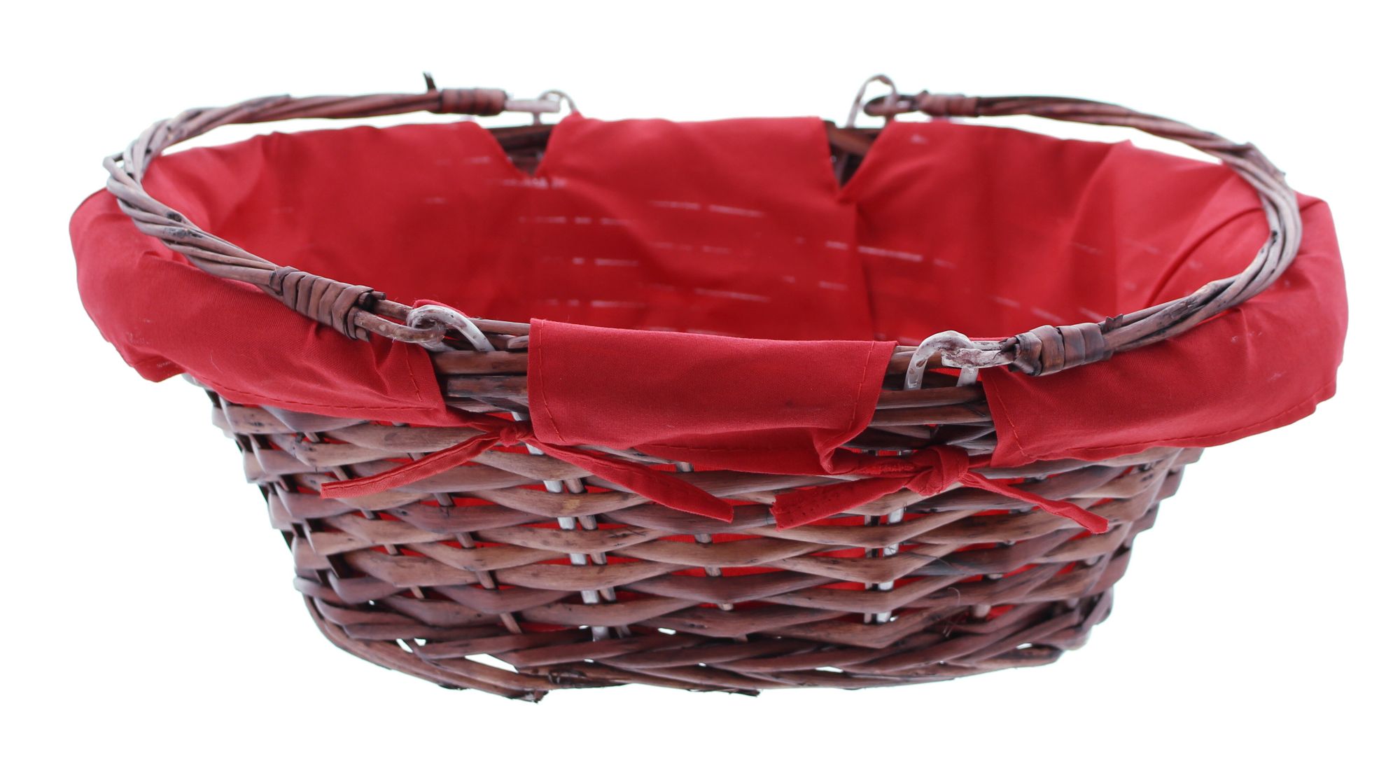 SB-Korb "Rot/Braun"  im Frank Flechtwaren Online Shop für SB-Körbe kaufen