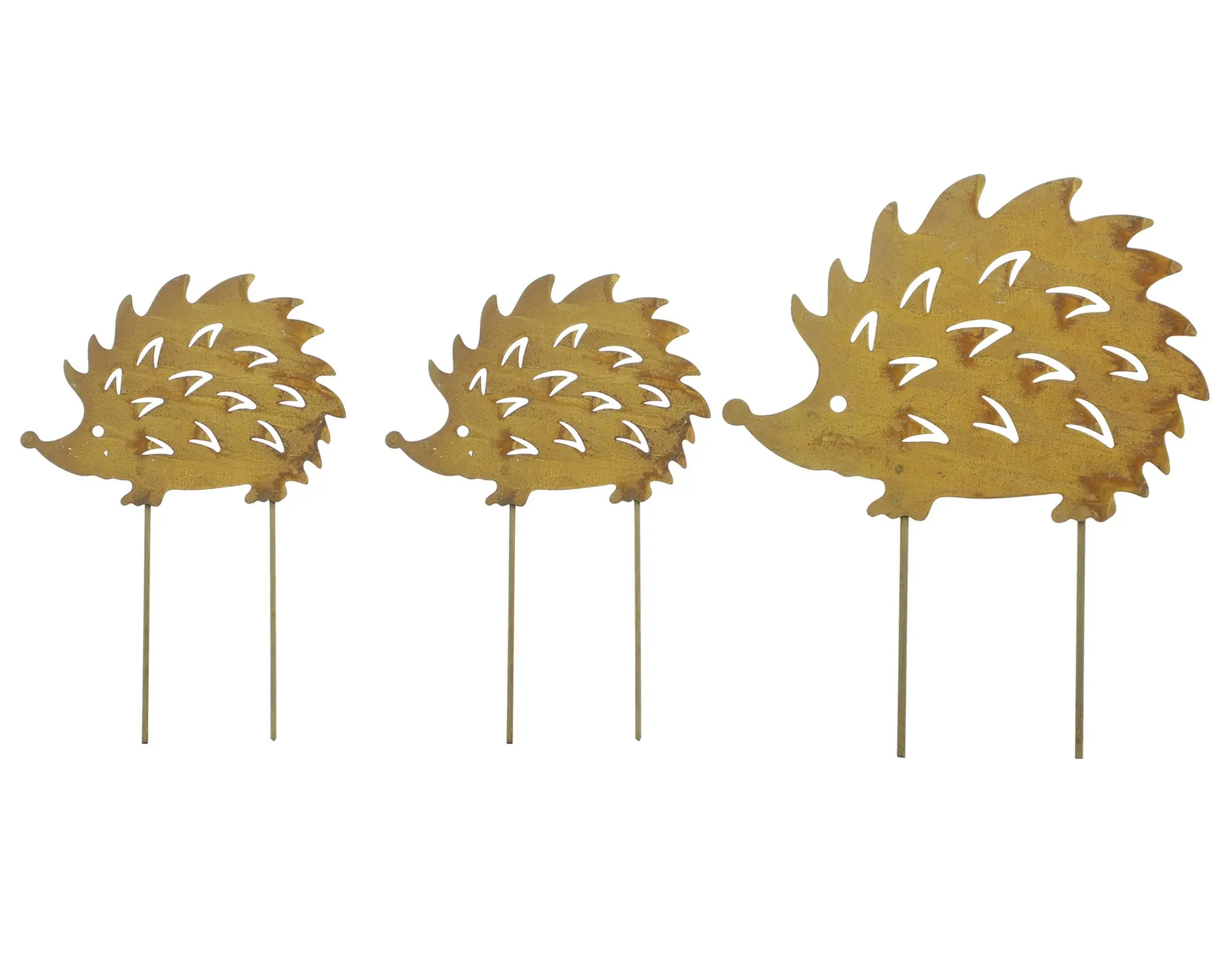 Gartenstecker "Igel", 3er Set im Frank Flechtwaren Online Shop für Herbstgarten kaufen Gartenstecker "Igel", 3er Set im Frank Flechtwaren Online Shop für Herbstgarten kaufen