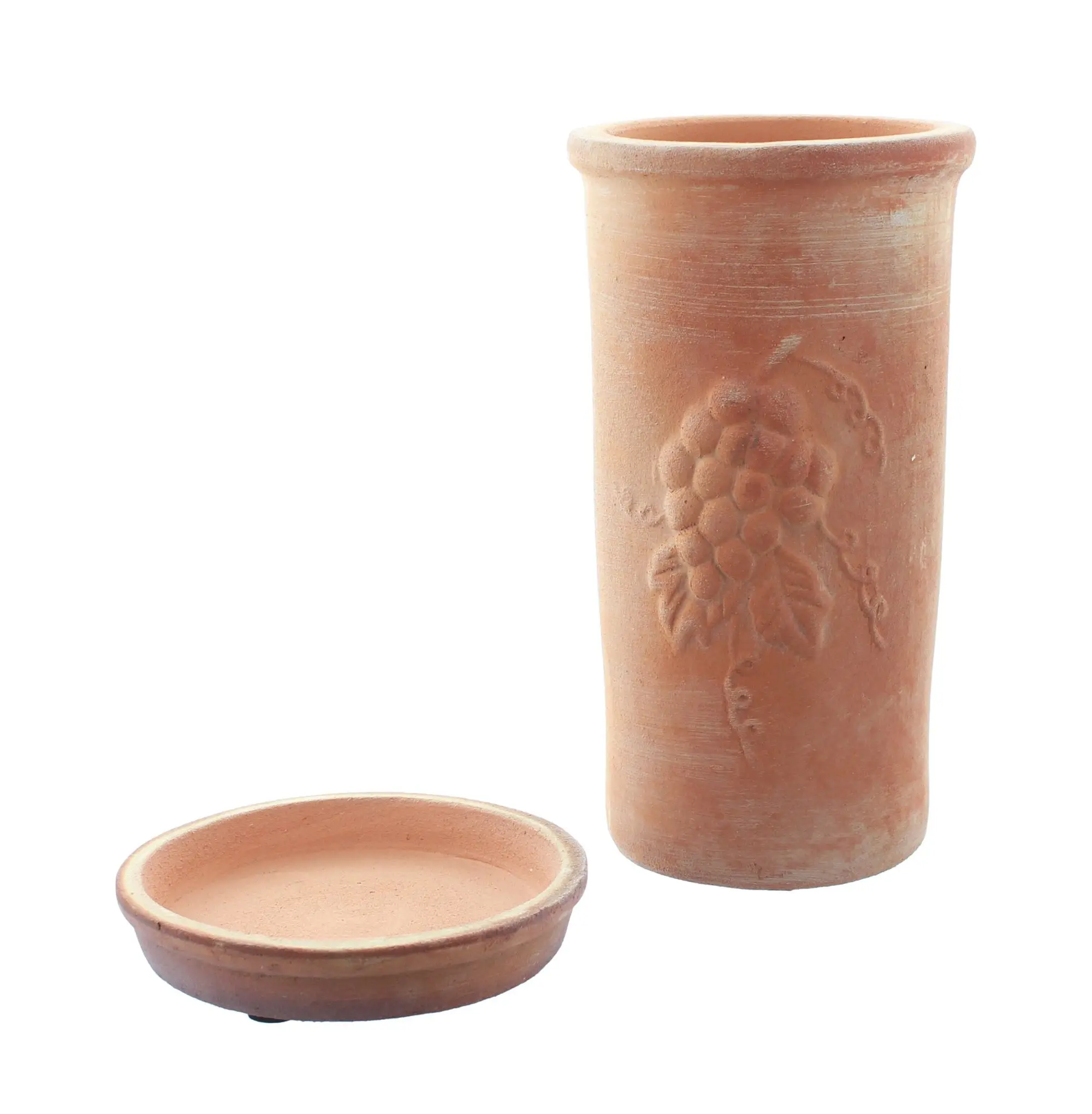 Weinkühler mit Unterteller, 2tlg.  im Frank Flechtwaren Online Shop für Gartenparty kaufen
