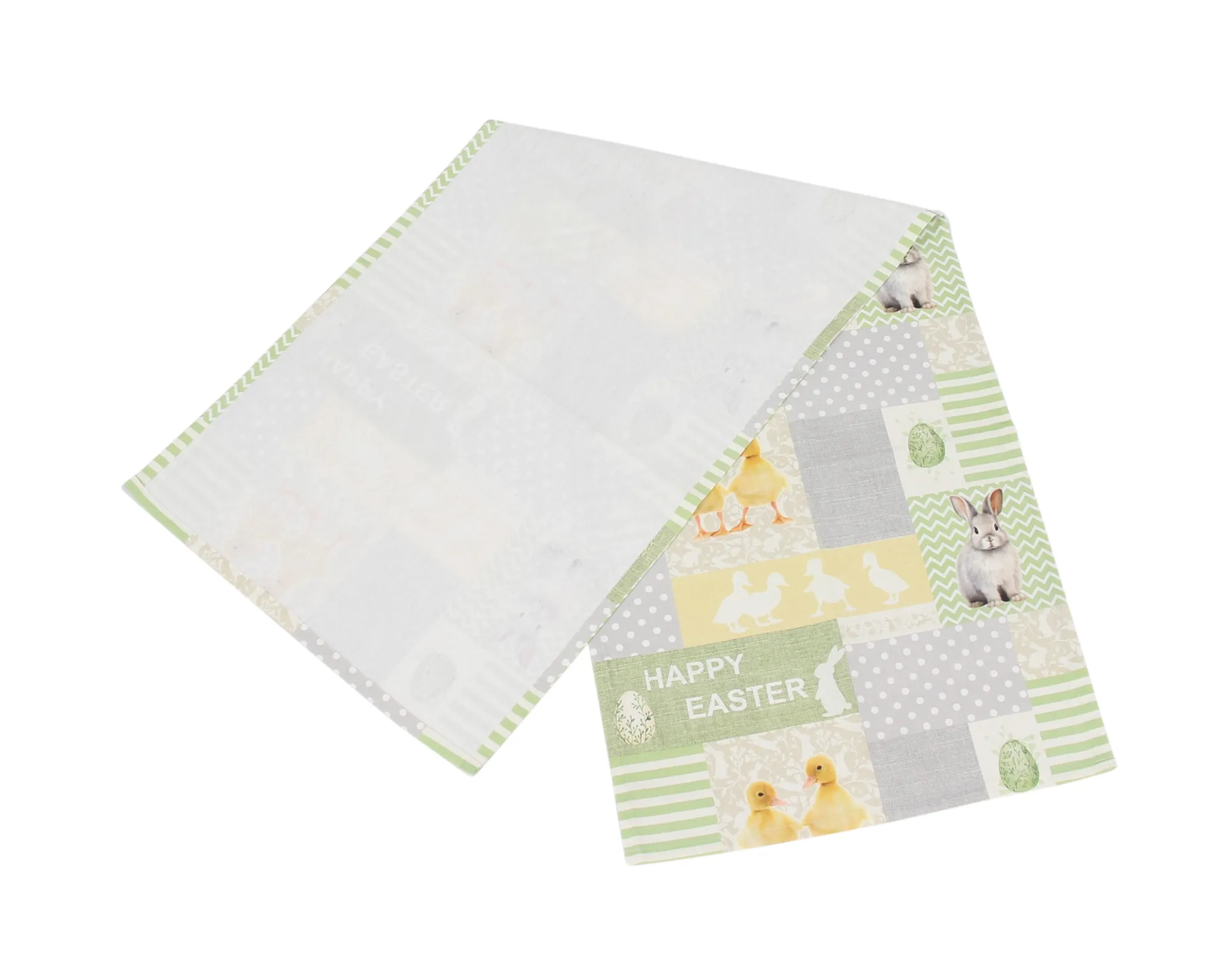 Tischläufer "Osterpatchwork"  im Frank Flechtwaren Online Shop für Jubiläumsartikel-Textilien kaufen