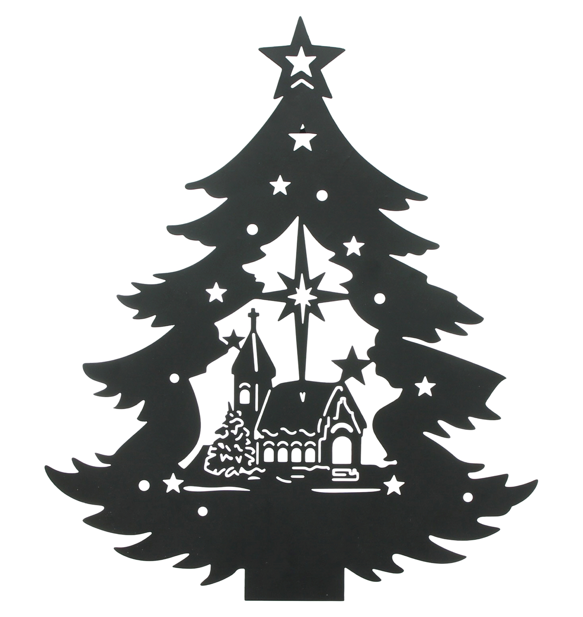 LED-Wanddeko "Weihnachtsbaum"  im Frank Flechtwaren Online Shop für Tannenbäume kaufen