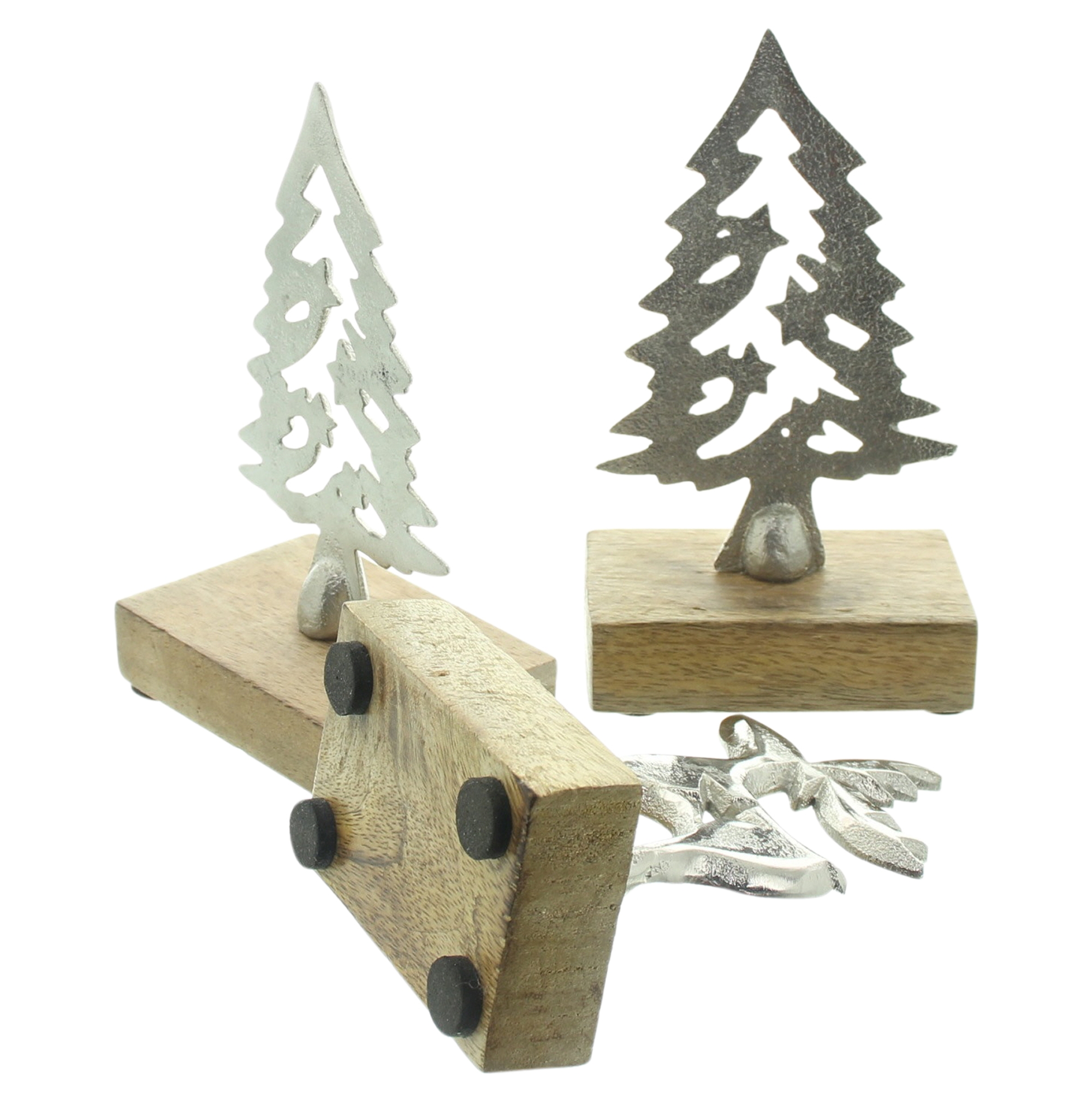 Weihnachtsdeko "Tannen &amp; Rentier", 3er Set  im Frank Flechtwaren Online Shop für Gerade eingetroffen kaufen
